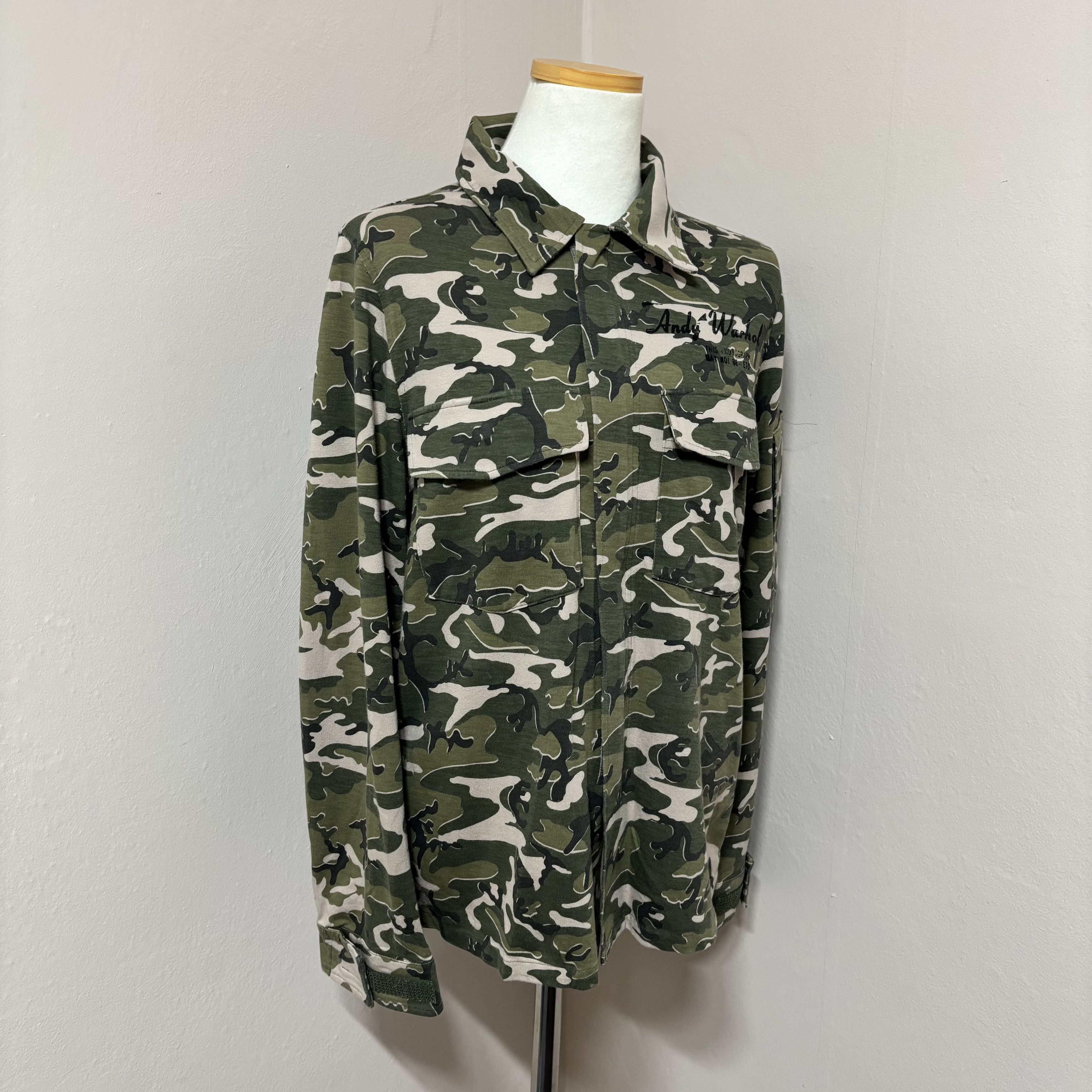 Hysteric Glamour HYSTERIC GLAMOUR x Andy Warhol “The Last Supper” Zip Shirt Size ONE SIZE - 6 Thumbnail