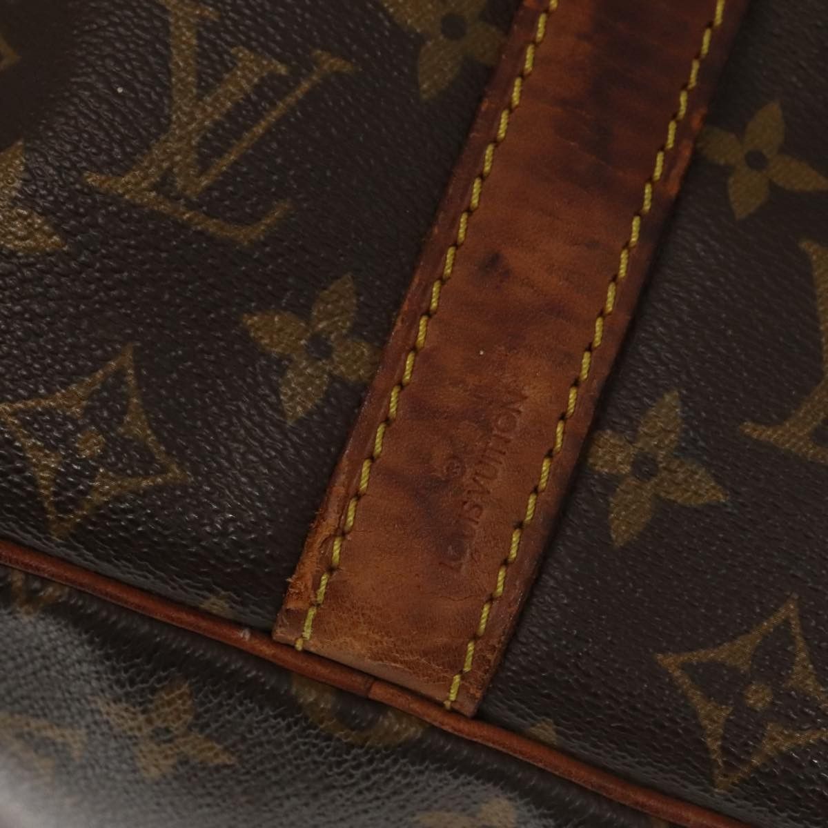 LOUIS VUITTON Monogram Keepall Bandouliere 45 Boston Bag