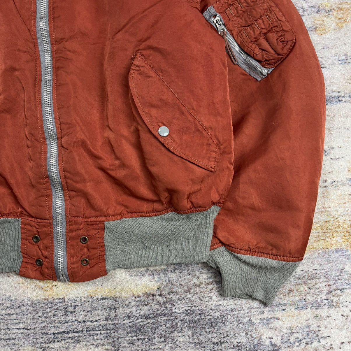Dezert Vintage 90s Dezert plus ma-1 bomber jacket Size US M / EU 48-50 / 2 - 5 Thumbnail
