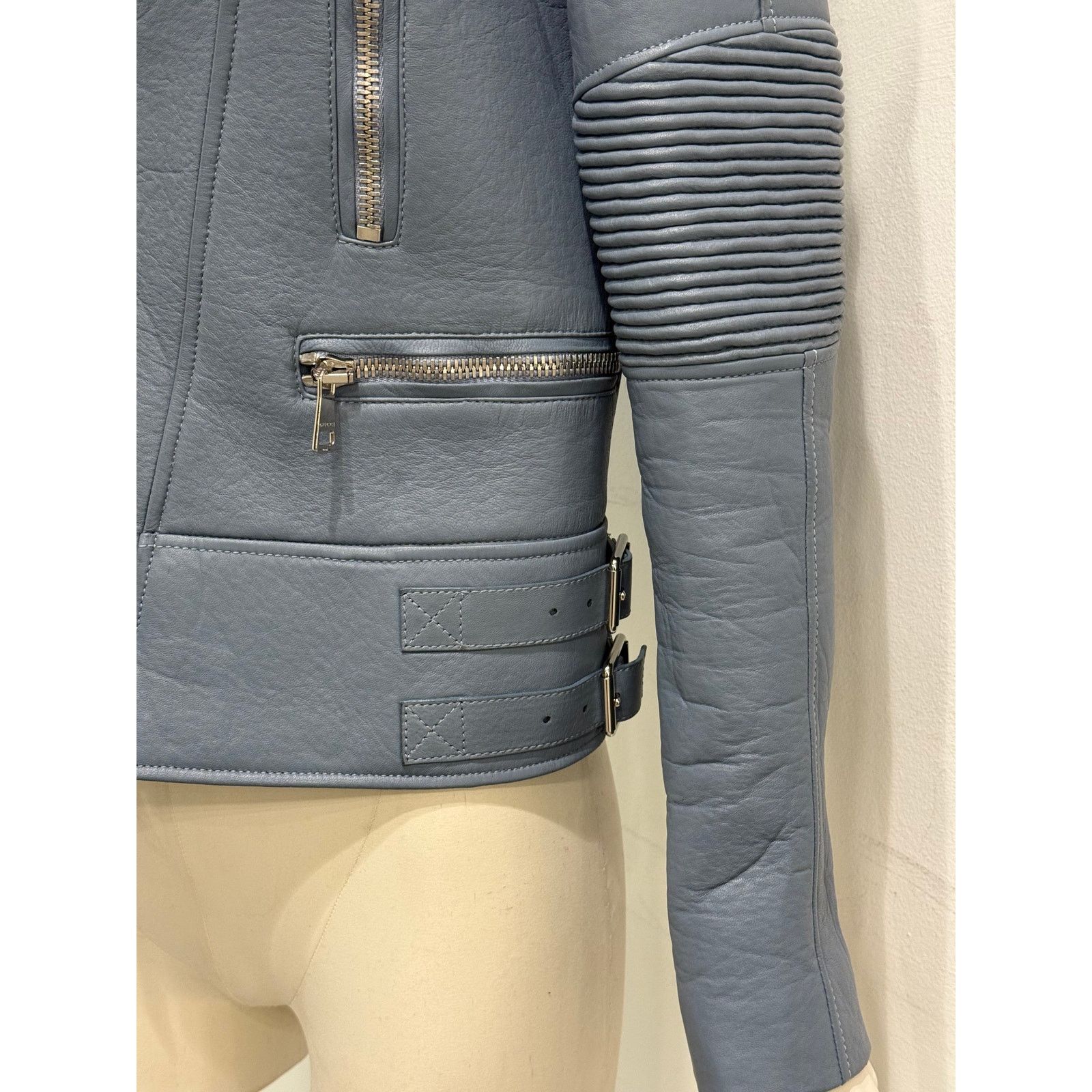 Gucci A/W2014 Gucci biker leather jacket Size ONE SIZE - 7 Thumbnail