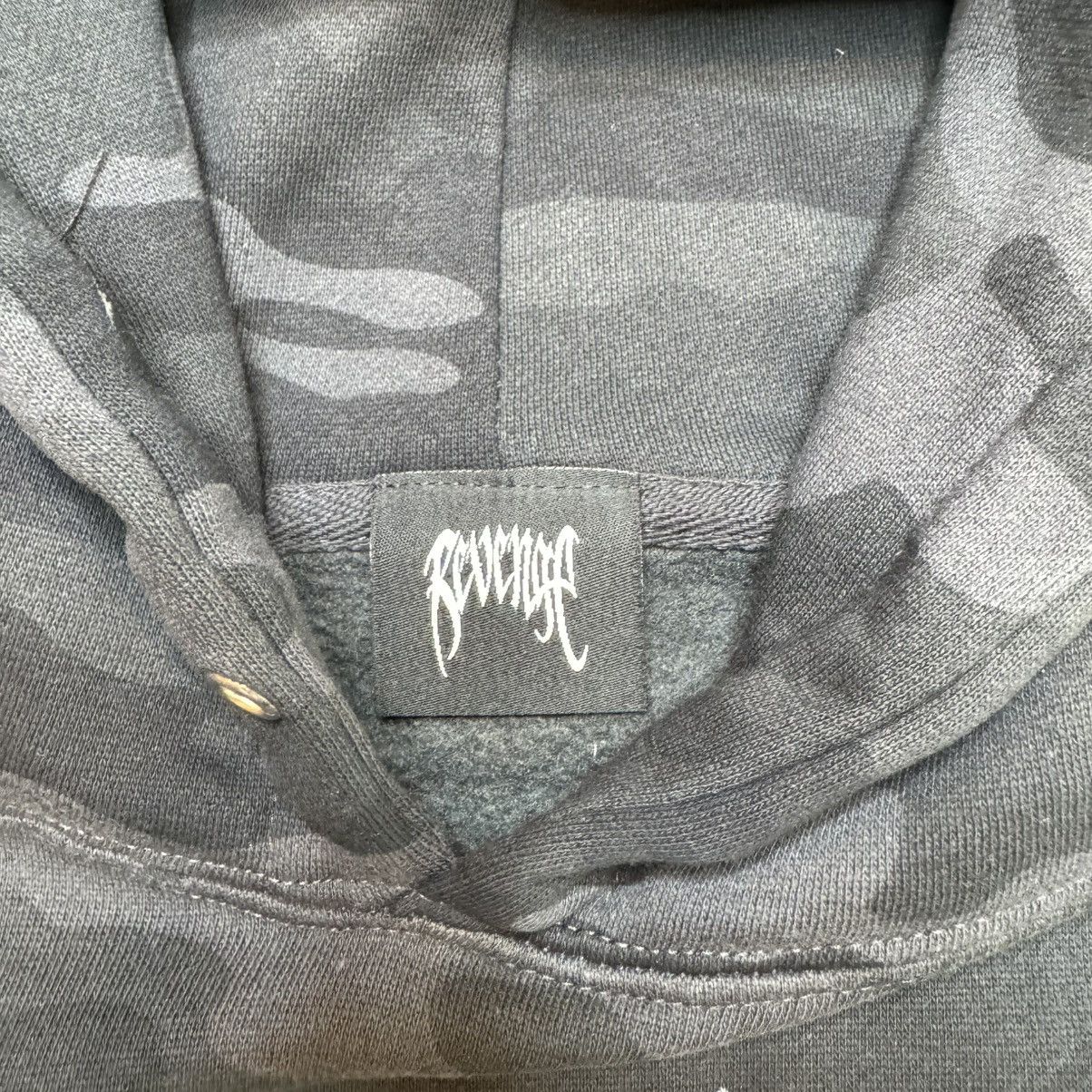 Revenge Revenge X Kill Cropped Hoodie Black Camo/3M SIZE MEDIUM Size US M / EU 48-50 / 2 - 4 Thumbnail