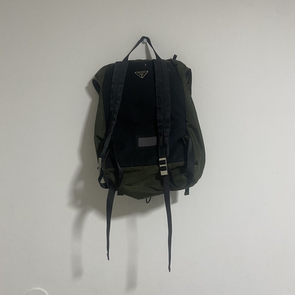 Prada Prada Milano Dark Green Small Bag Size ONE SIZE - 2 Thumbnail