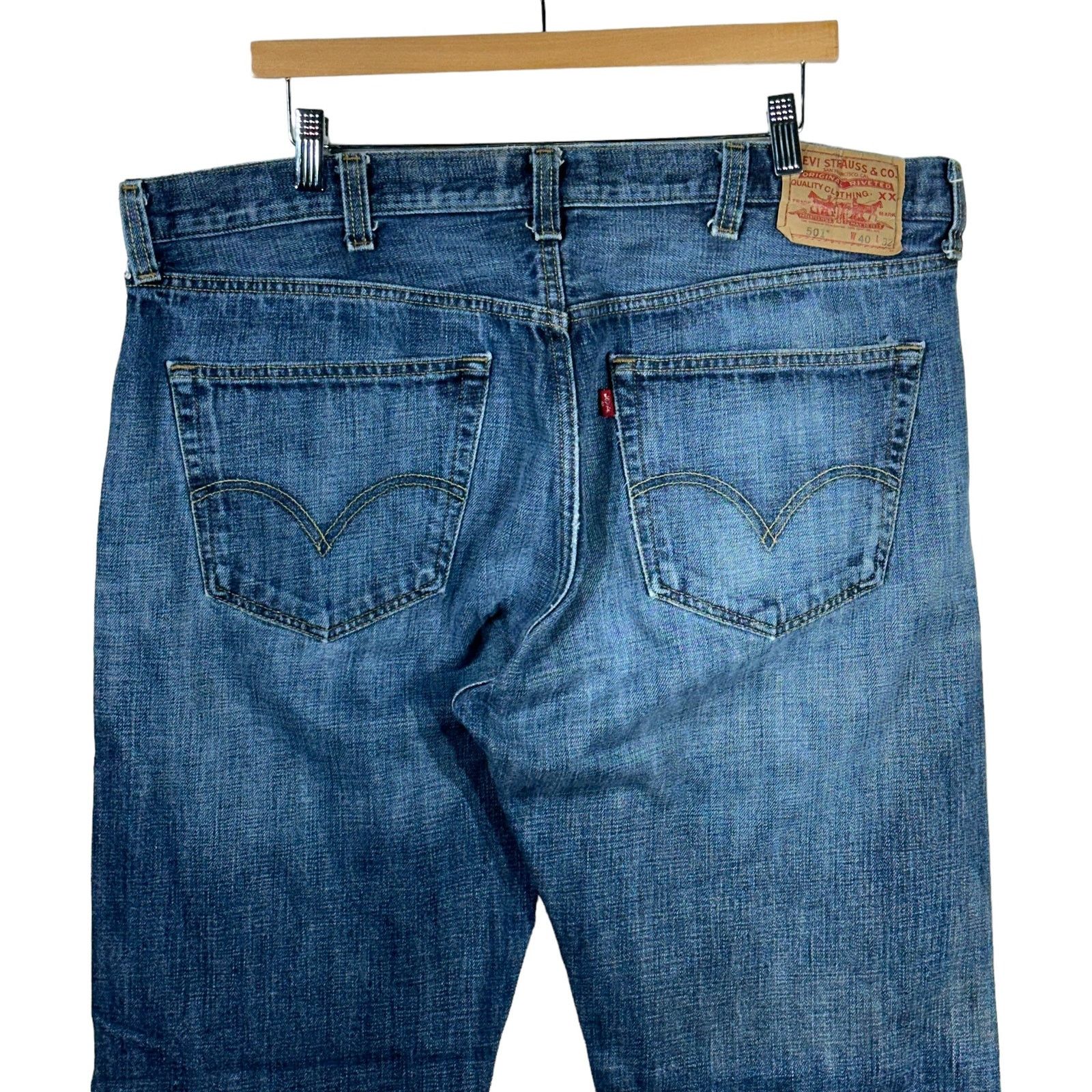 Vintage Vintage Levis 501 Jeans Size US 40 / EU 56 - 4 Thumbnail
