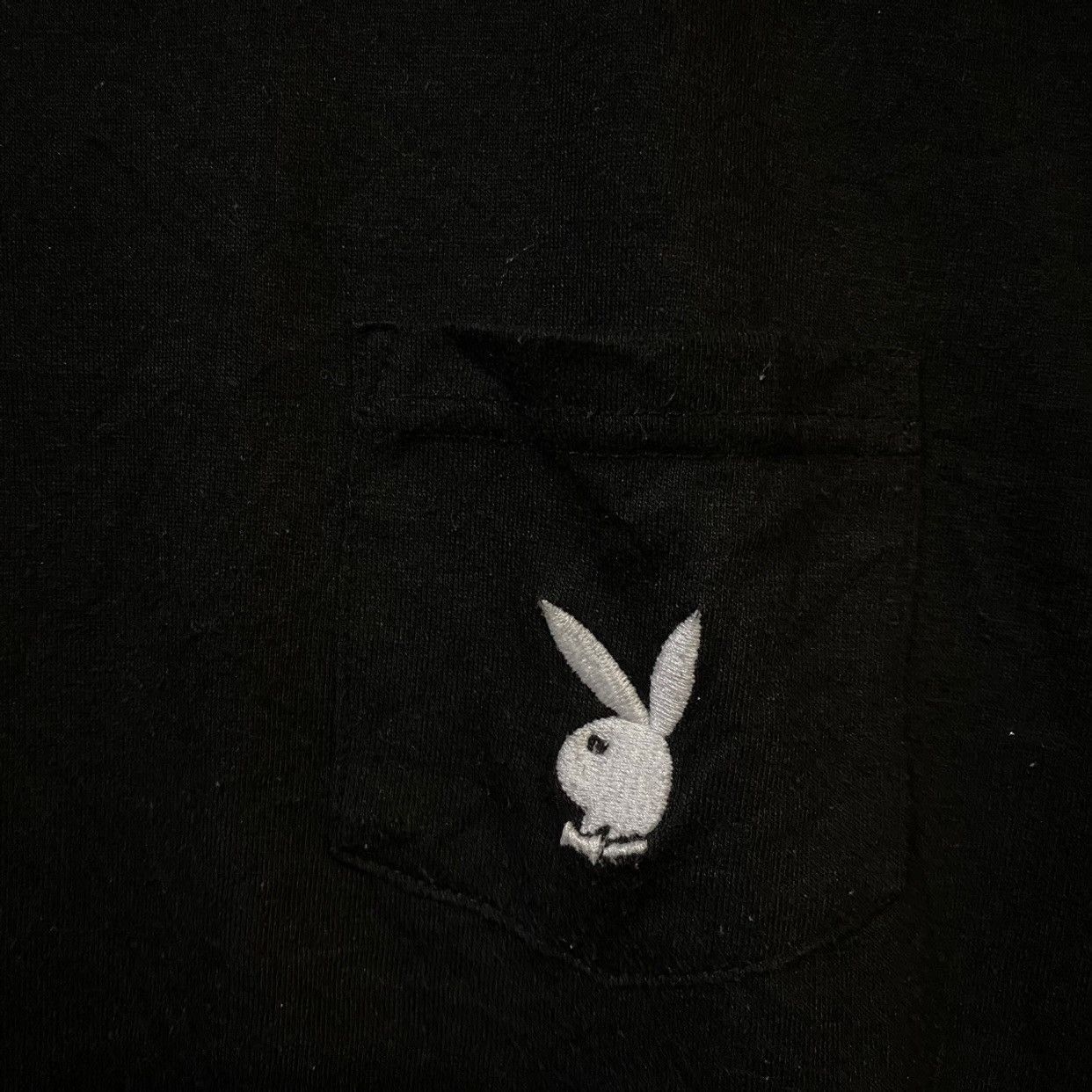 Playboy × Vintage Vintage Y2K Playboy Bunny Logo Side tape tees Size US L / EU 52-54 / 3 - 4 Thumbnail
