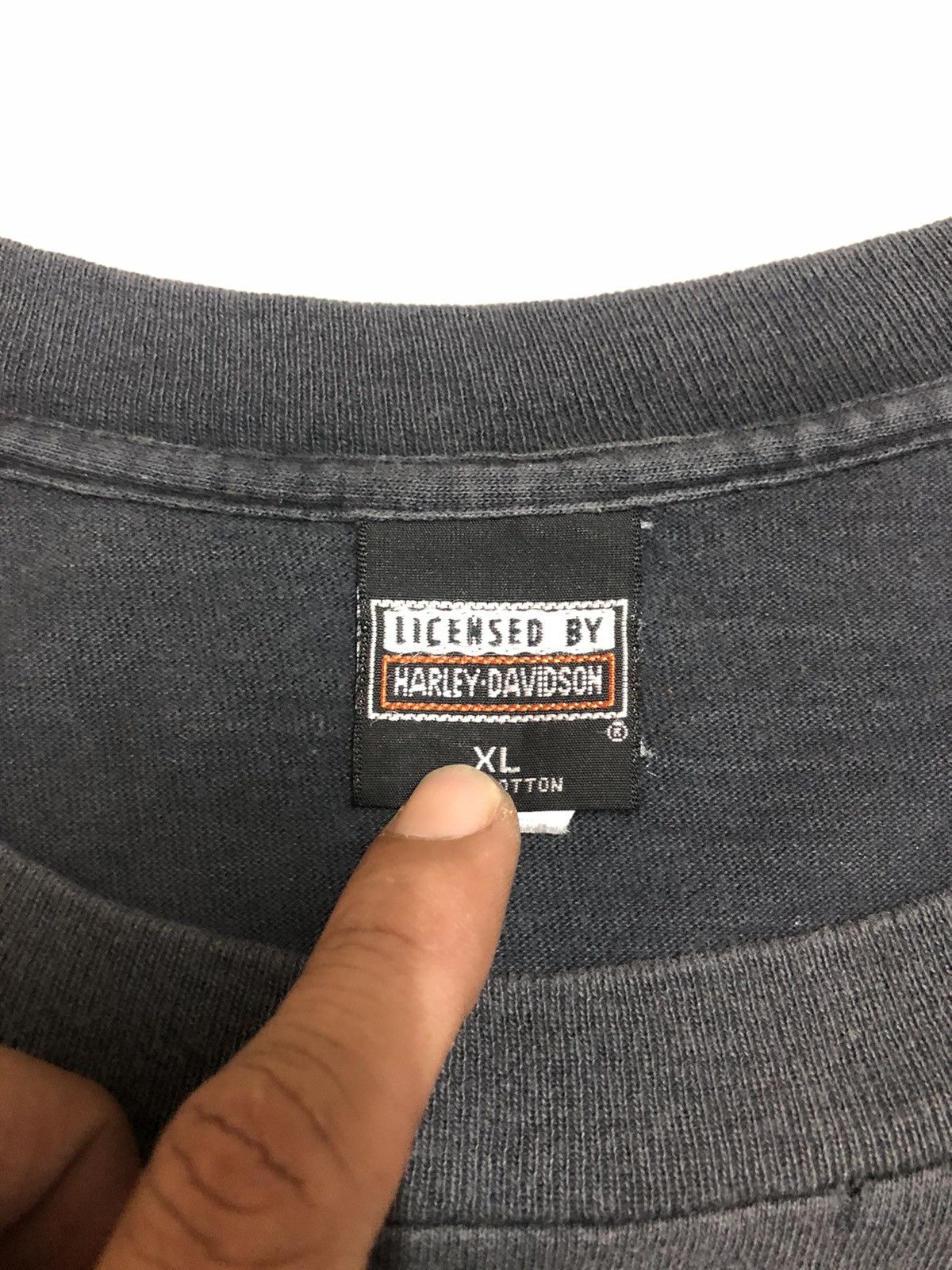Harley Davidson × Vintage Vintage 90s HARLEY DAVIDSON 1995 AOP Big Eagle Size US XXL / EU 58 / 5 - 3 Thumbnail