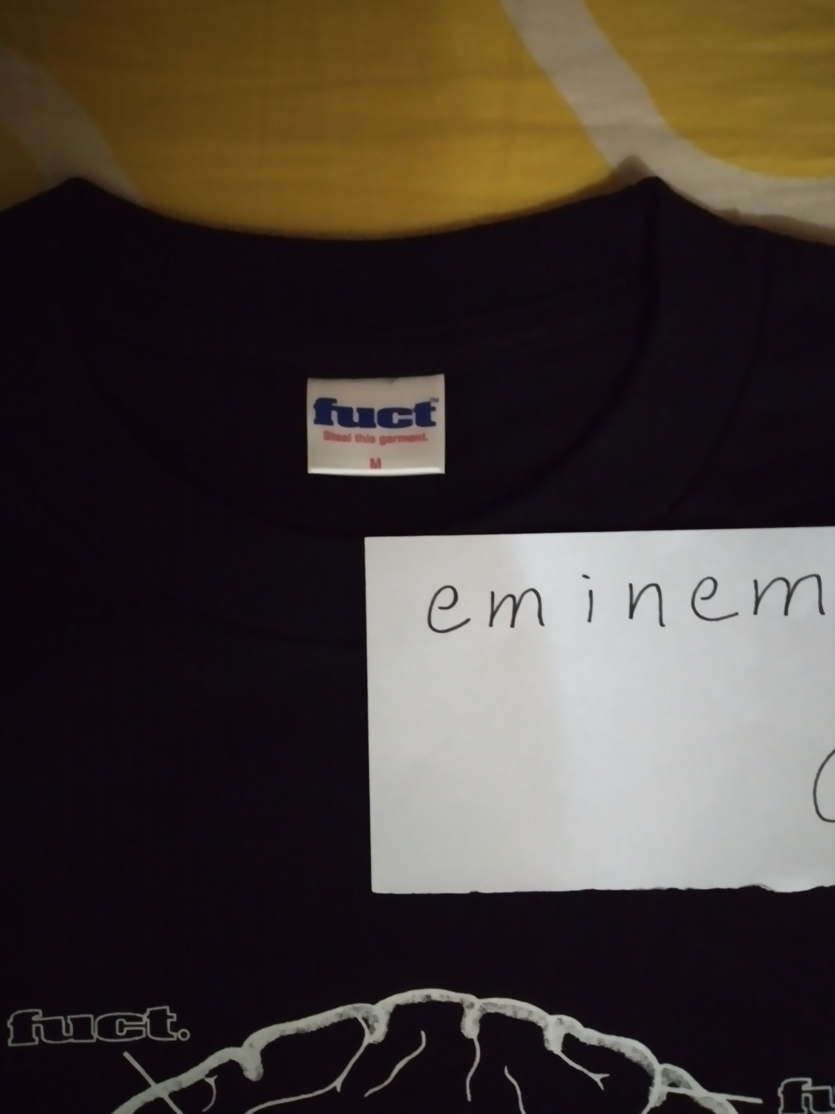 FUCT Fuct brain logo T-Shirt TEE Size US M / EU 48-50 / 2 - 7 Thumbnail
