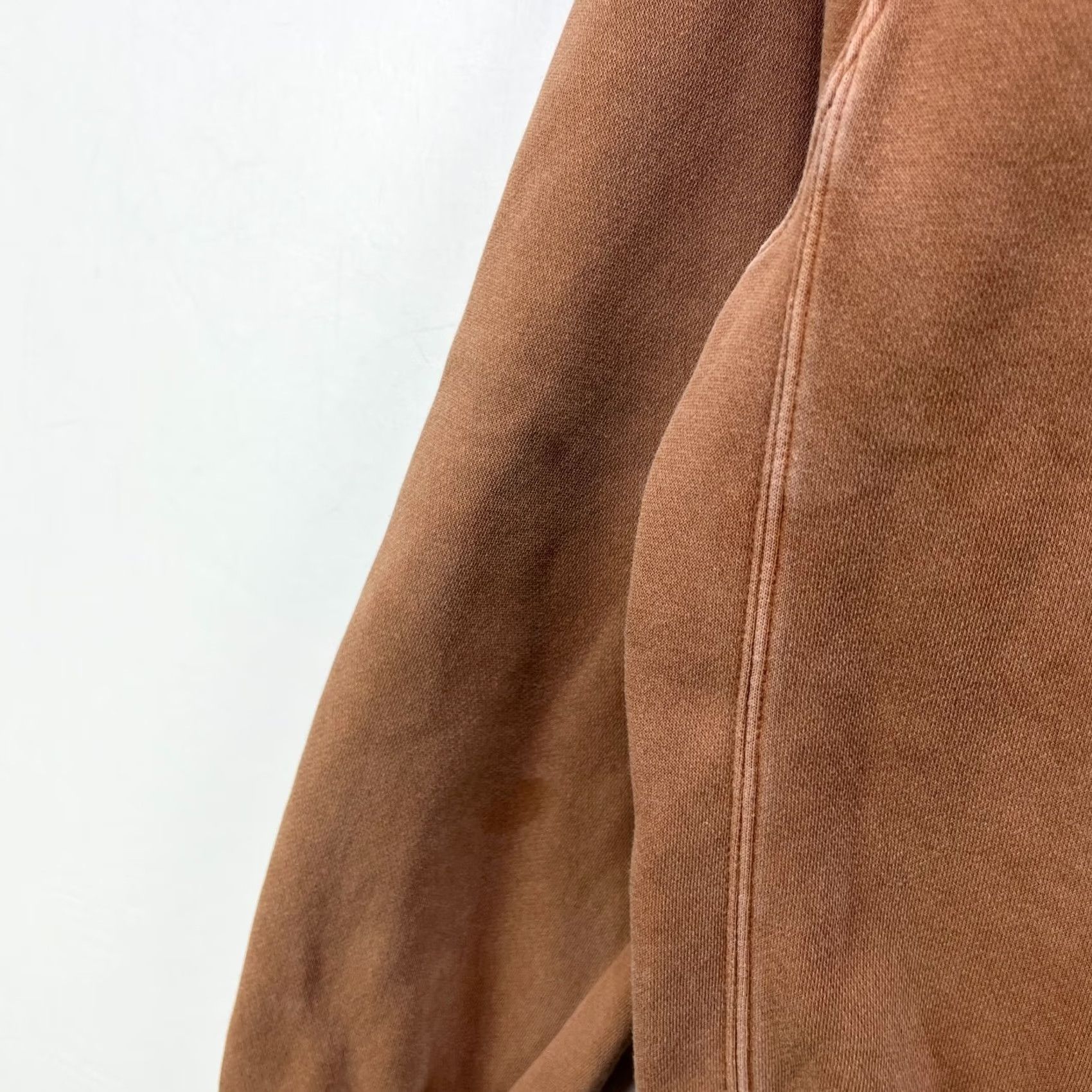 Nike VINTAGE Nike LA Swoosh Sweatshirt S Mens Brown 90s Logo Pullover Crew Neck Long Sleeve Cotton Sweatshirt Size US S / EU 44-46 / 1 - 5 Thumbnail