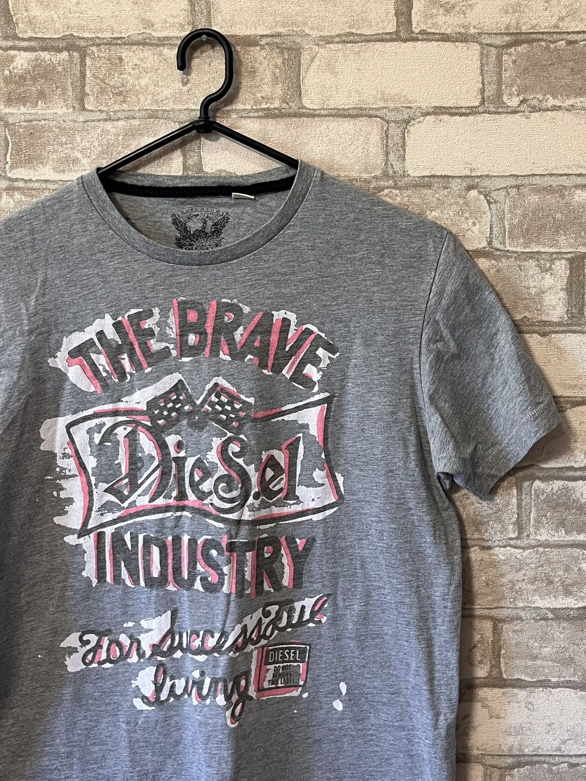 Diesel × Diesel Black Gold × Vintage 🇮🇹Vintage y2k avantgarde Diesel Tee Shirt Size US M / EU 48-50 / 2 - 3 Thumbnail