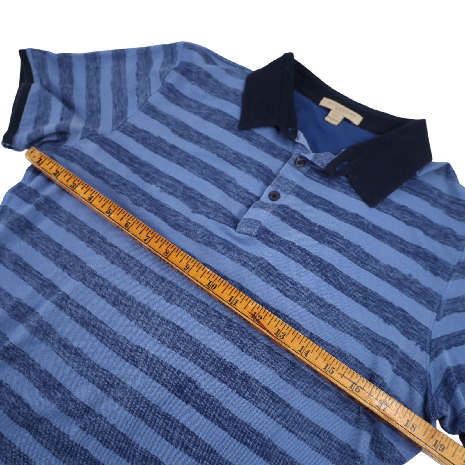 Burberry Burberry London Striped Polo Shirt Size US M / EU 48-50 / 2 - 7 Thumbnail