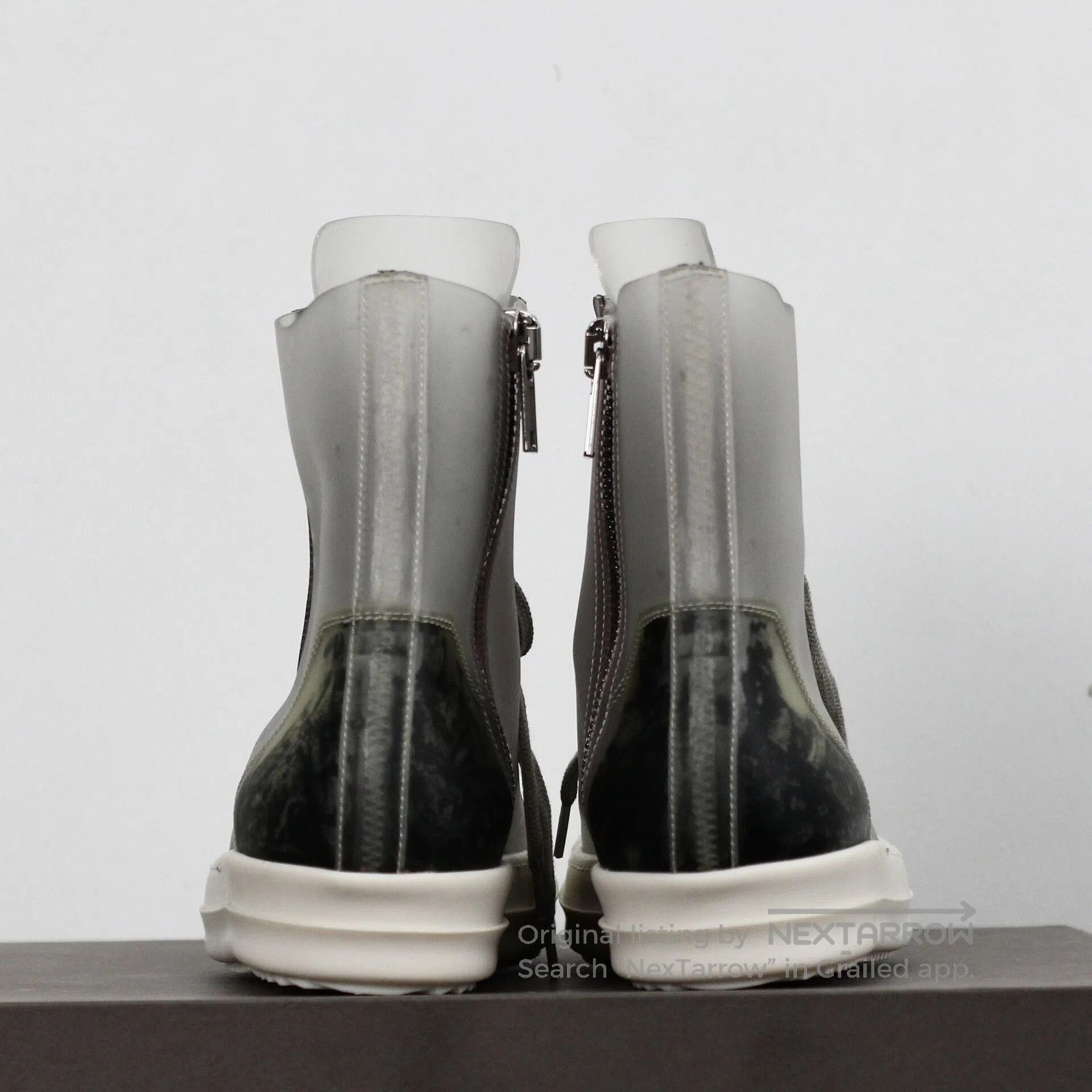 Rick Owens Rick Owens Transparent PVC High. Size US 7.5 / EU 40-41 - 5 Thumbnail