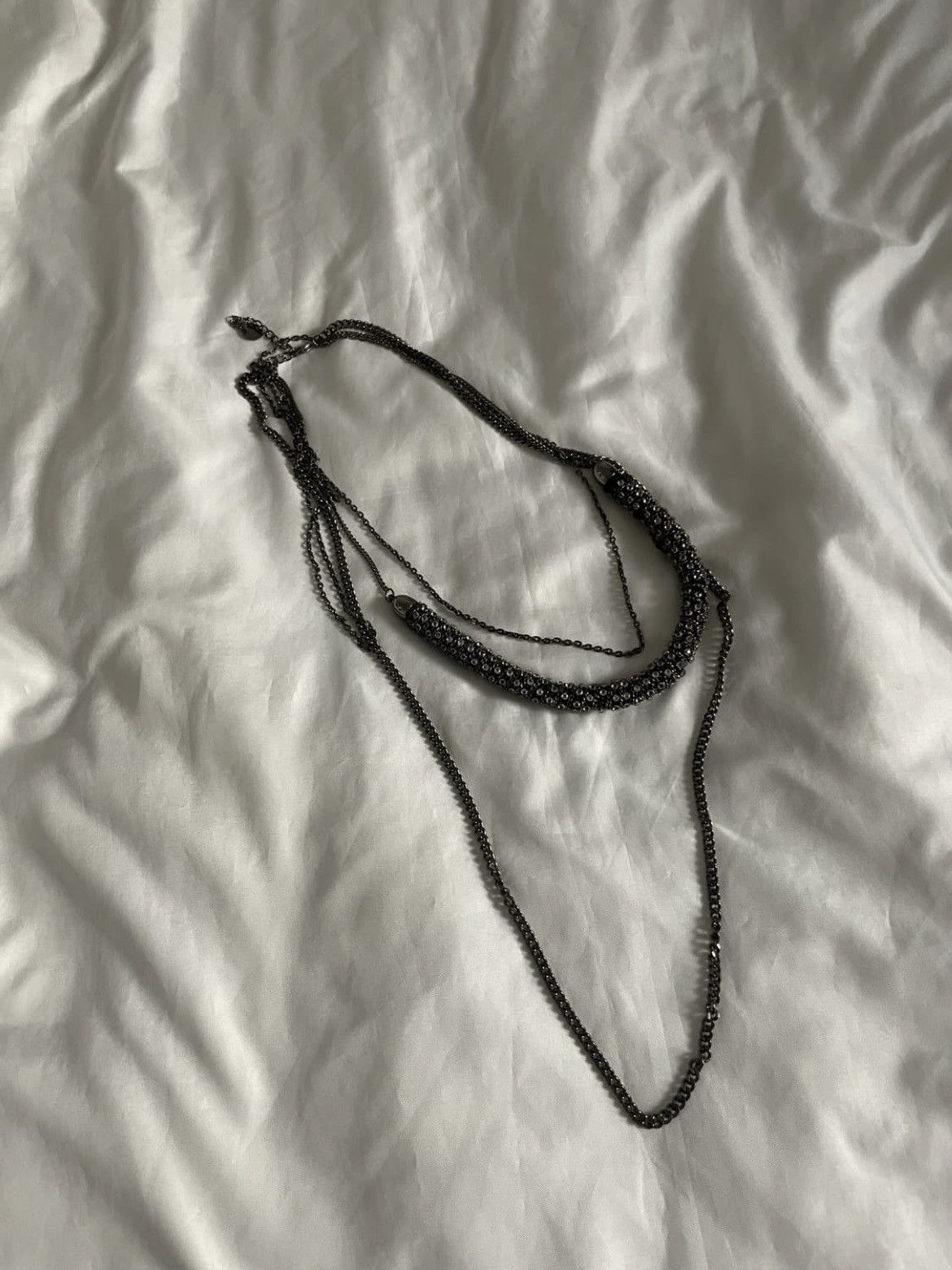 Vintage vintage cubic Layered Necklace Size ONE SIZE - 2 Thumbnail