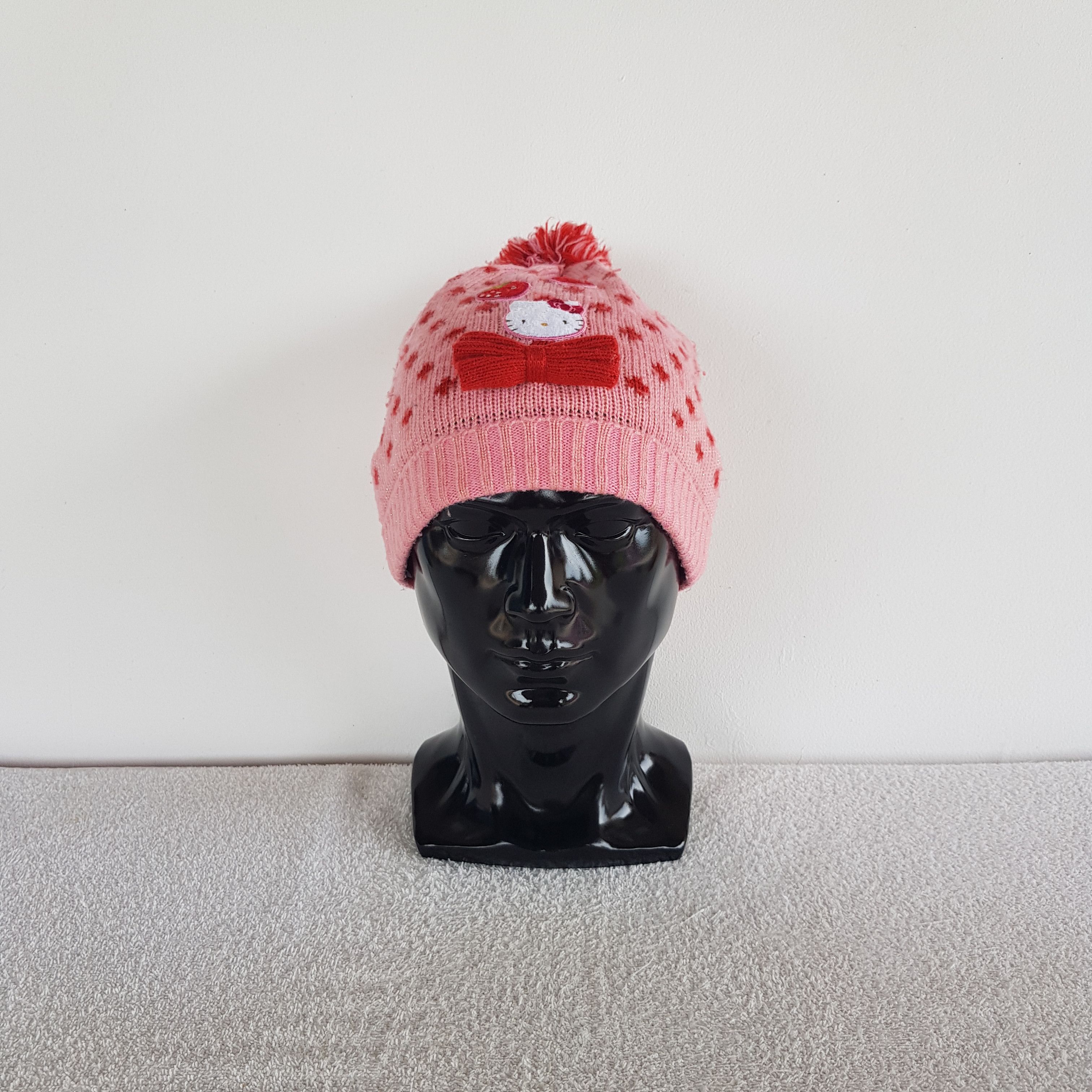 Cartoon Network Vintage Hello Kitty Beanie Cartoon Cute Snow Caps Hats. Size ONE SIZE - 1 Thumbnail