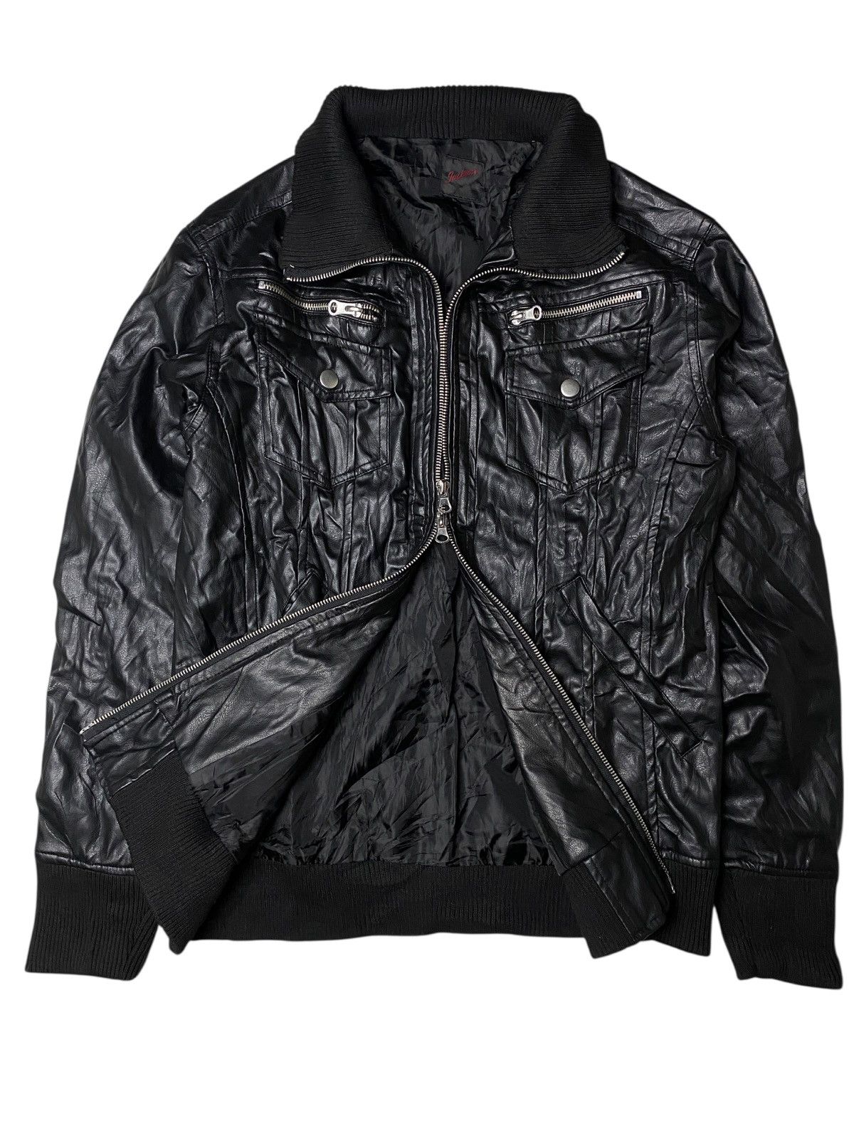 2000's Jackrose Biker Leather Jacket