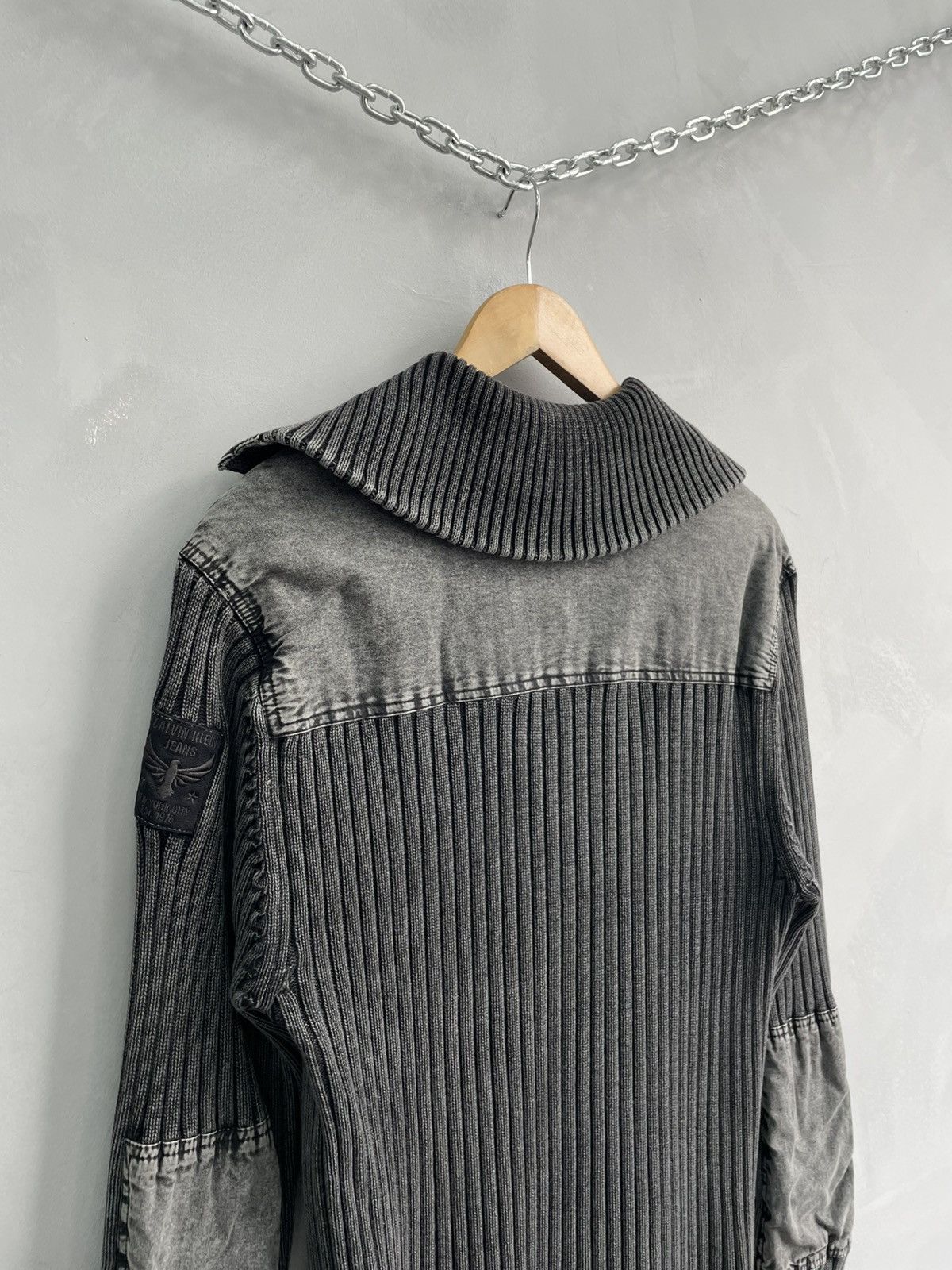 Calvin Klein Rare cotton calvin klein archive washed sweater y2k Size US M / EU 48-50 / 2 - 7 Thumbnail