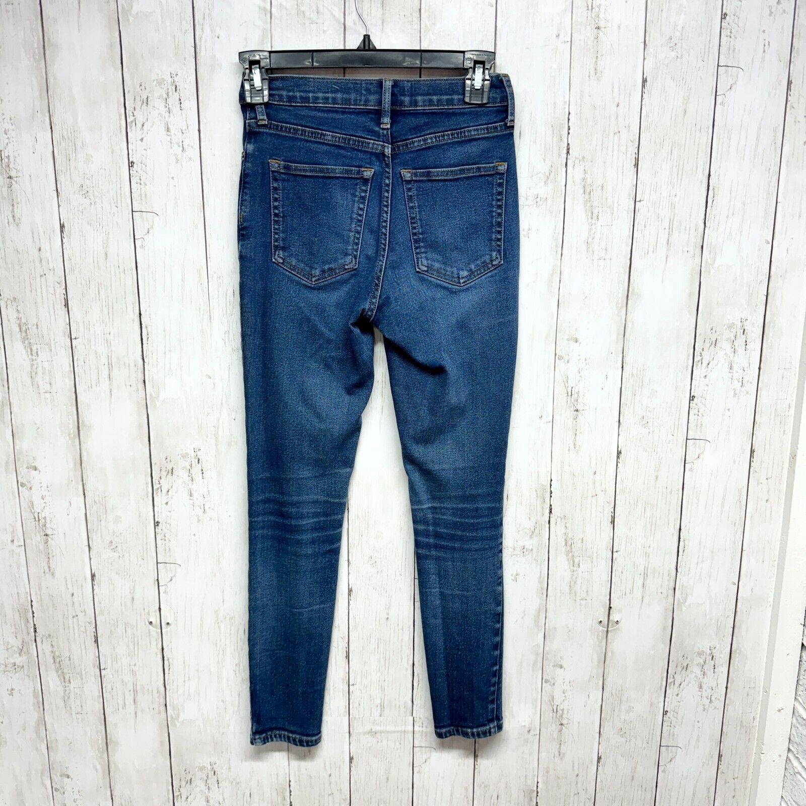 Everlane Everlane Jeans 24 Ankle High Waisted Skinny Organic Cotton Size 24" / US 00 / IT 34 - 5 Thumbnail
