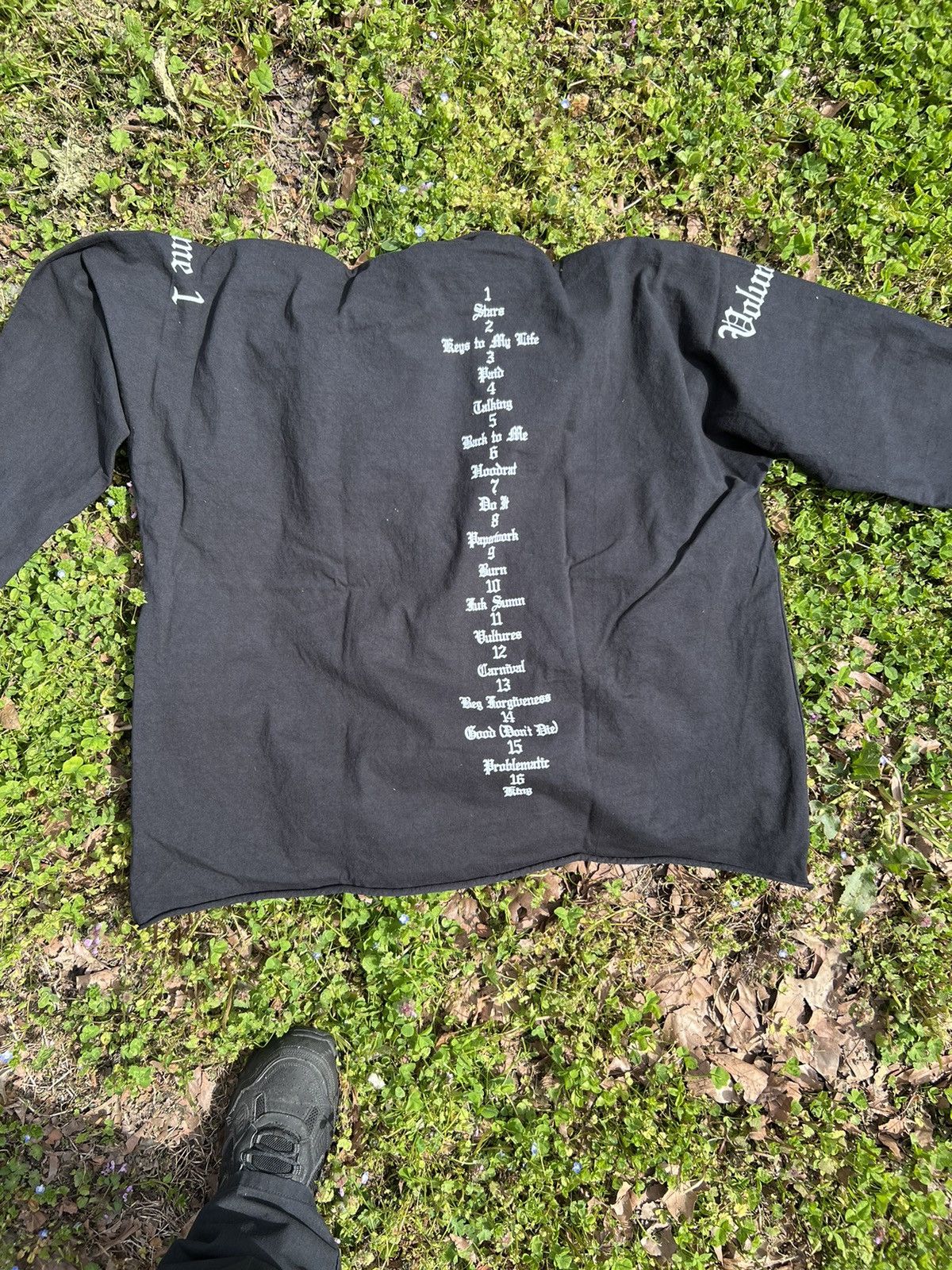 image of Yeezy Season Yezzy Long Sleeve in Black, Men's (Size XL)