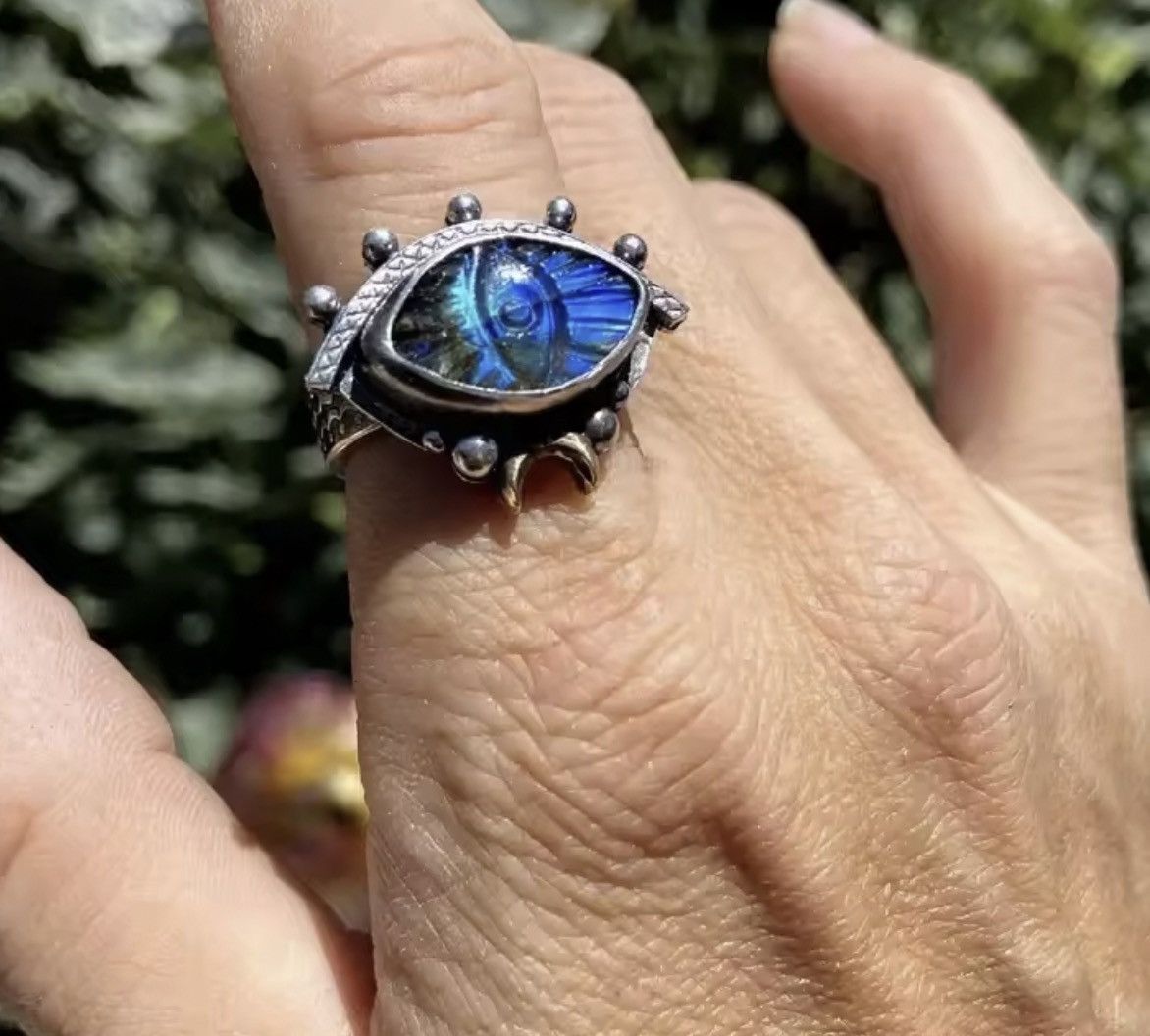 Japanese Brand Eye Ring Size 6-13 Size ONE SIZE - 1 Thumbnail