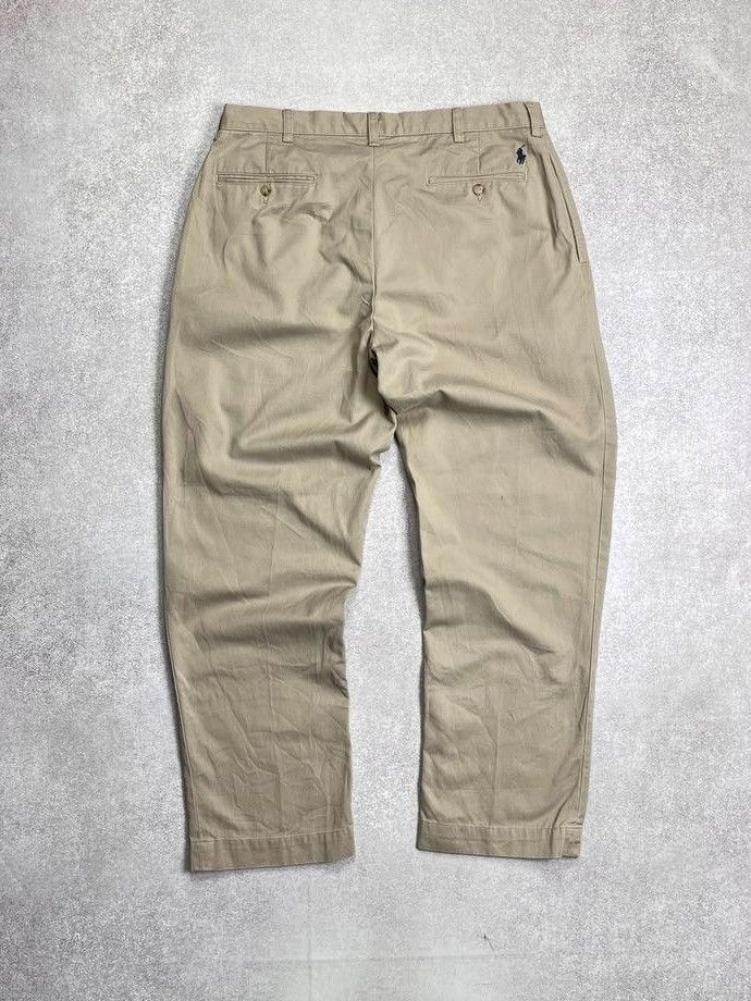 Polo Ralph Lauren × Vintage Vintage Polo Ralph Lauren Baggy Chino Pants Y2K 36x30 Size US 36 / EU 52 - 1 Thumbnail