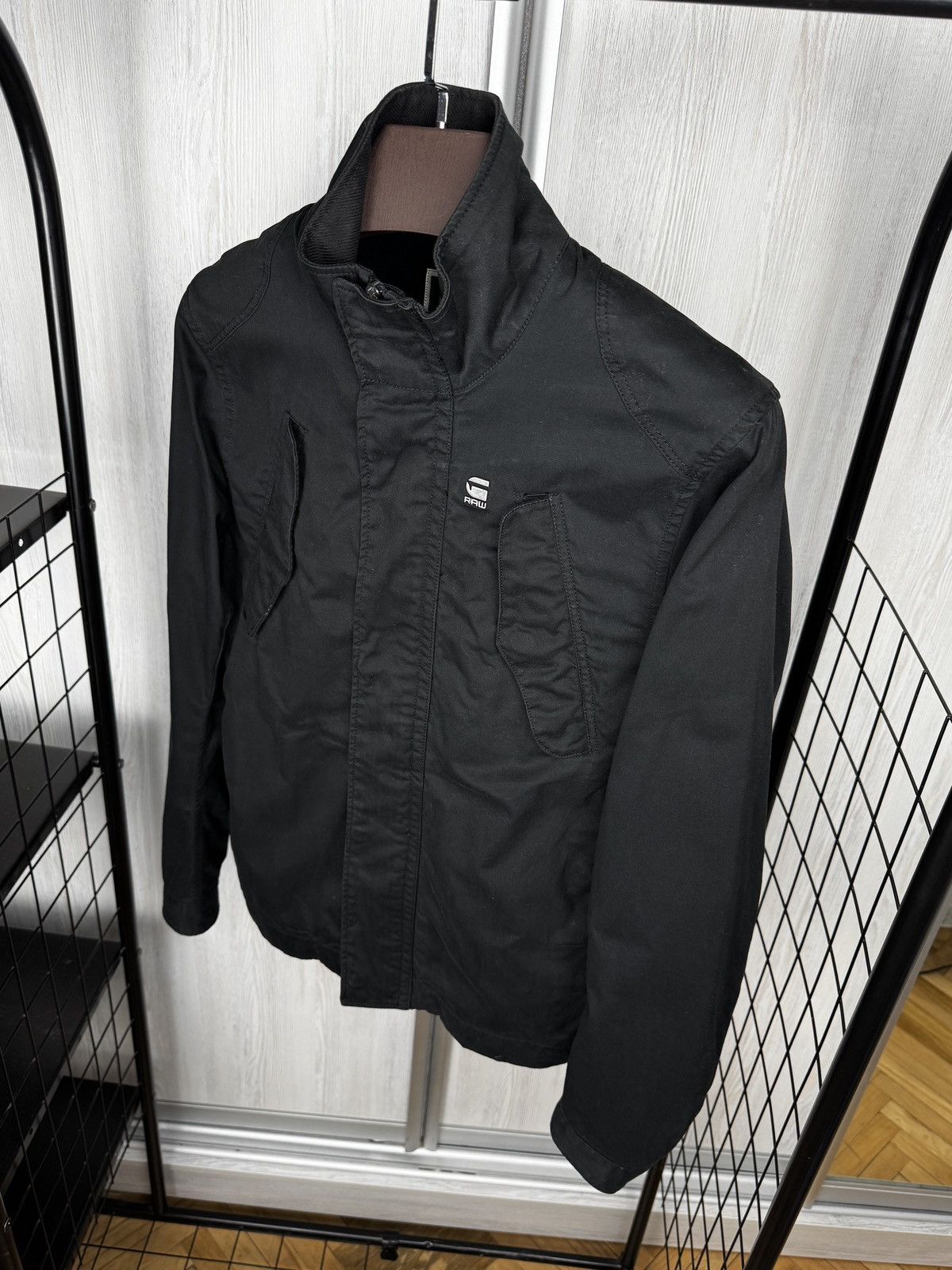 G-Star G-Star Peltz Overshirt Long Sleeve black cotton jacket M Size US M / EU 48-50 / 2 - 6 Thumbnail