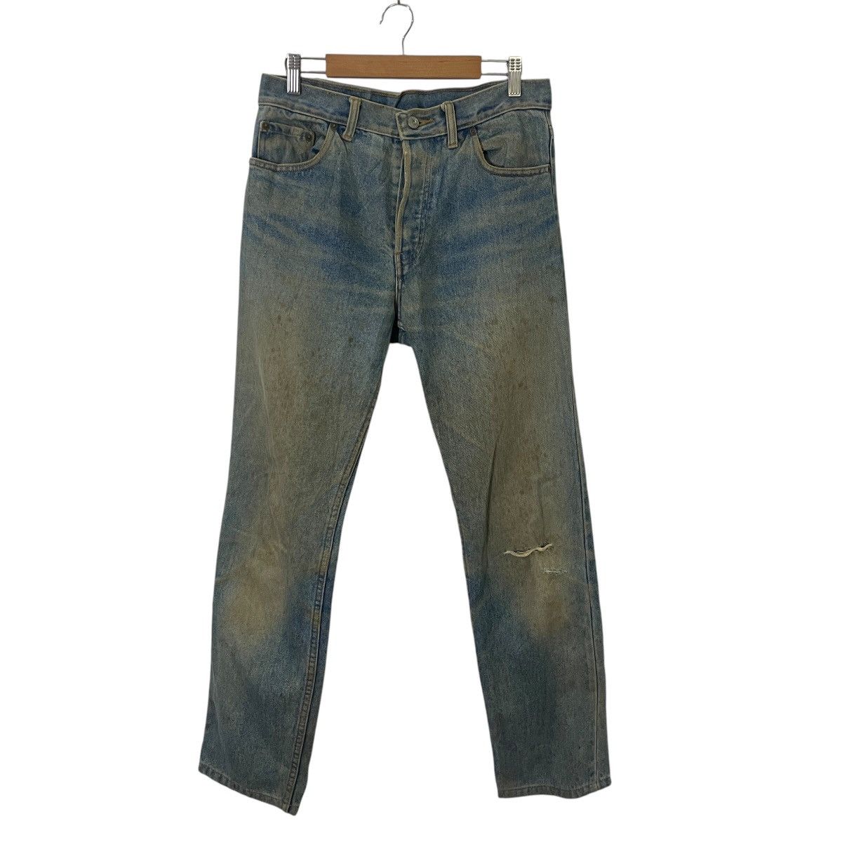 Levi's Vintage 90s Levis Distressed Denim Jeans Size US 30 / EU 46 - 1 Thumbnail