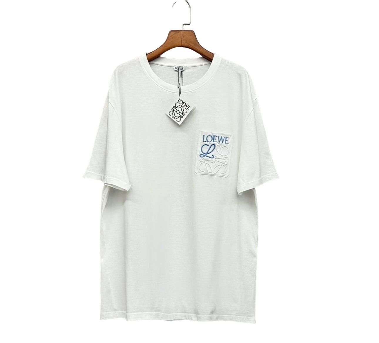 Loewe Loewe Embroidered Pocket Anagram T-Shirt XL Size US XL / EU 56 / 4 - 1 Thumbnail