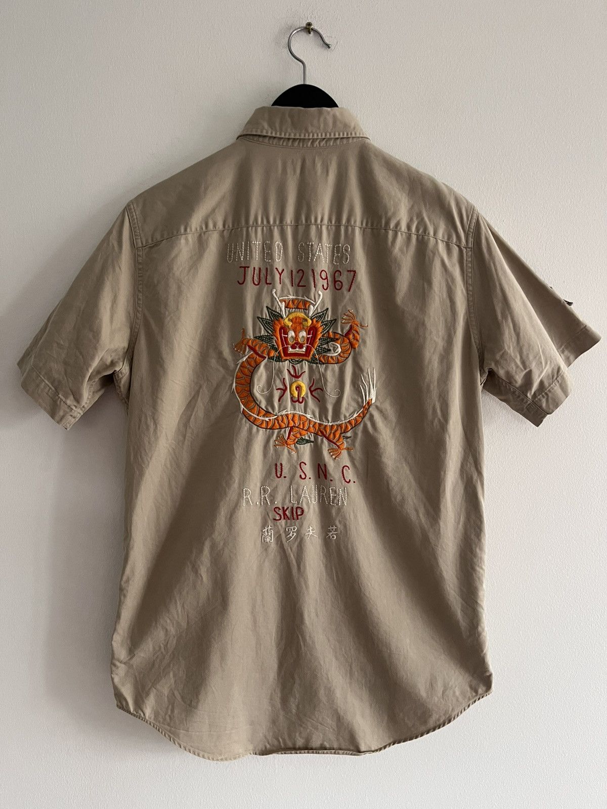 Polo Ralph Lauren Ralph Lauren - 90s USNC Dragon Shirt Size US S / EU 44-46 / 1 - 2 Thumbnail