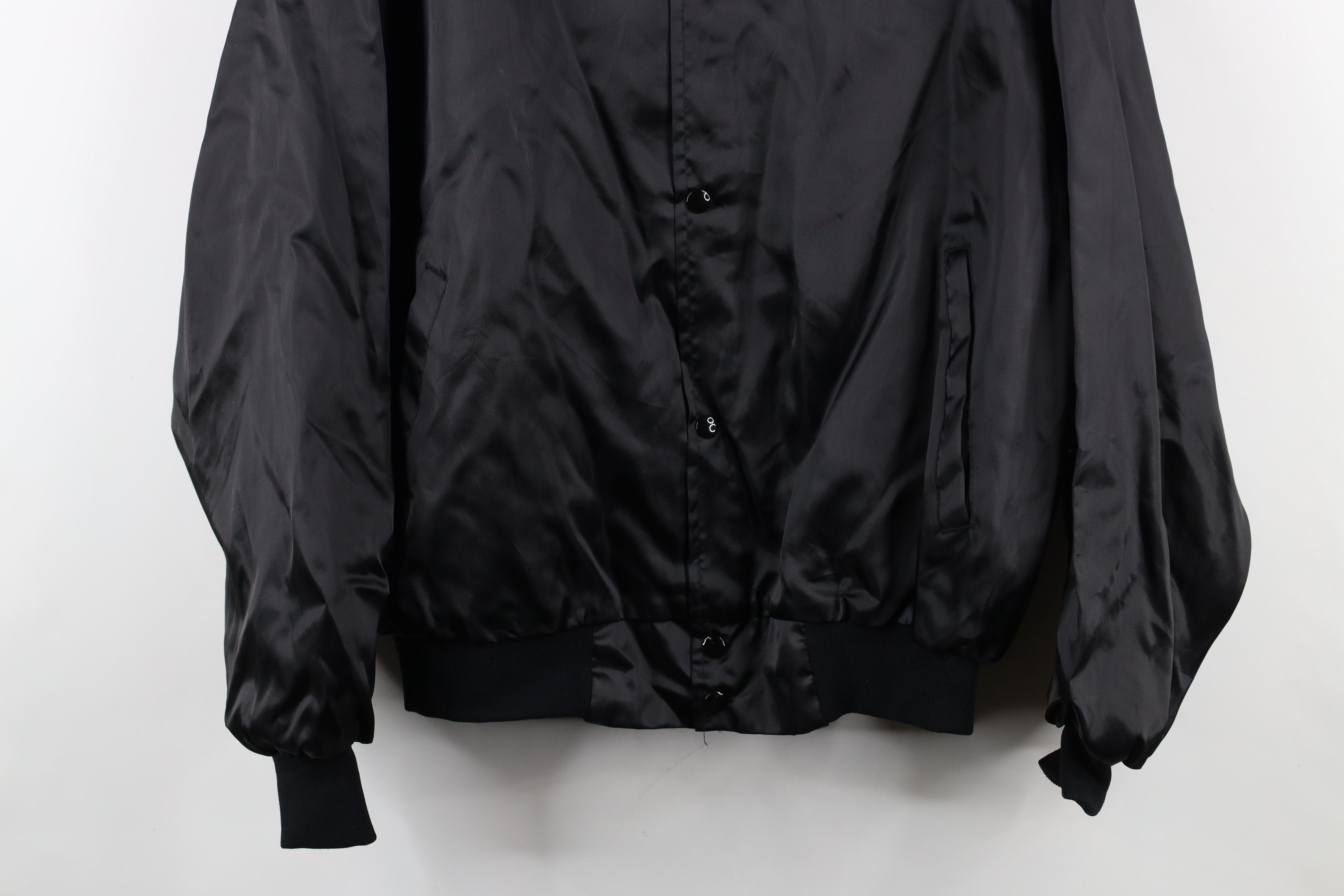 Vintage Vintage 70s 80s Adhem Shrine Nobles Satin Bomber Jacket USA Size US L / EU 52-54 / 3 - 3 Thumbnail