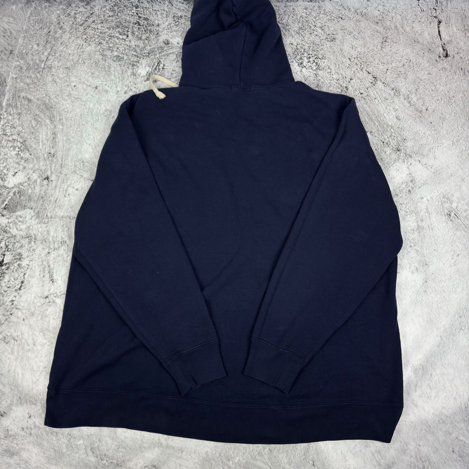 Polo Ralph Lauren Polo Ralph Lauren Men Navy Cotton Fleece Pullover Hoodie 2XL Size US XXL / EU 58 / 5 - 9 Thumbnail