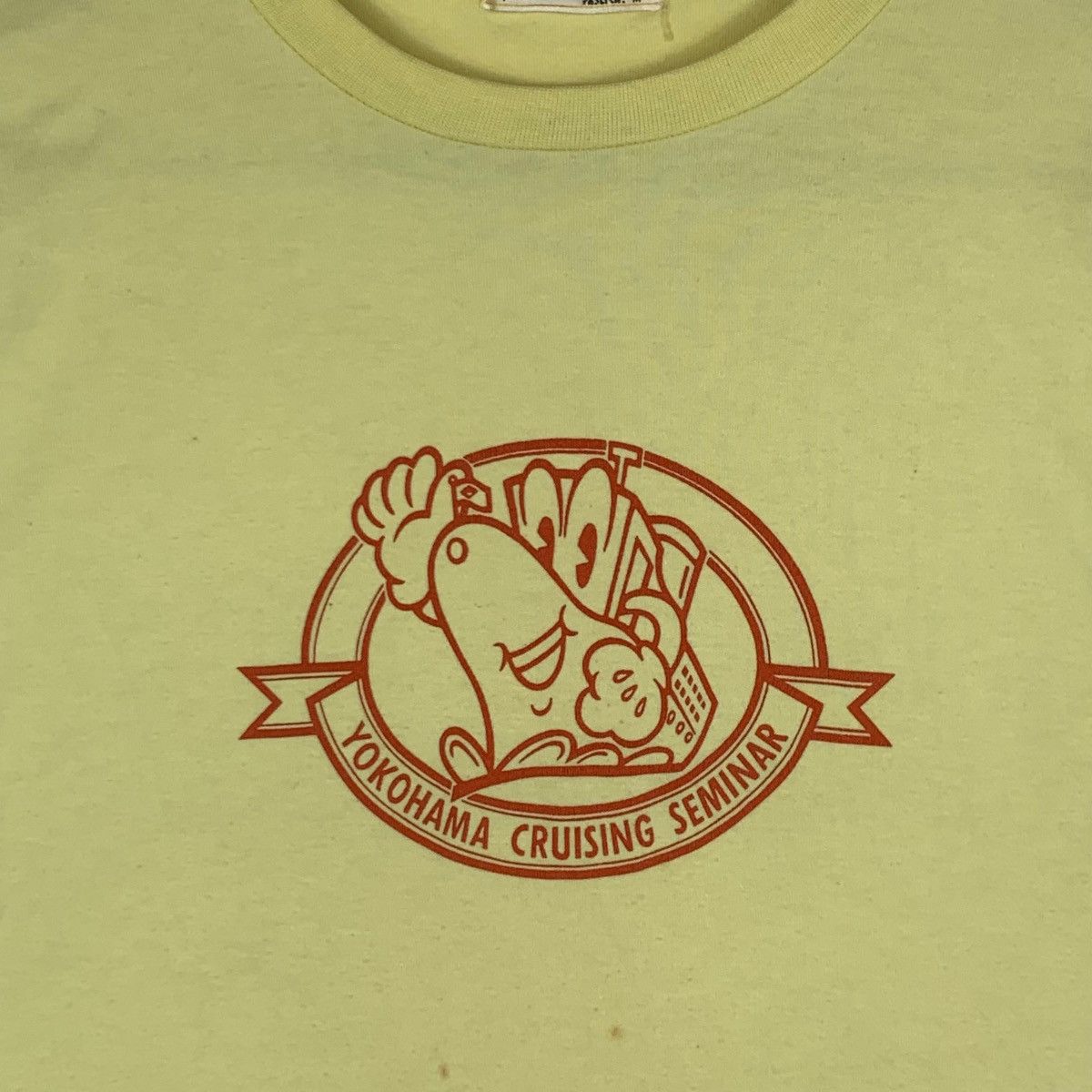 Vintage Vintage 80’ YOKOHAMA CRUISING SEMINAR Leader Tee Shirt Size M / US 6-8 / IT 42-44 - 3 Thumbnail