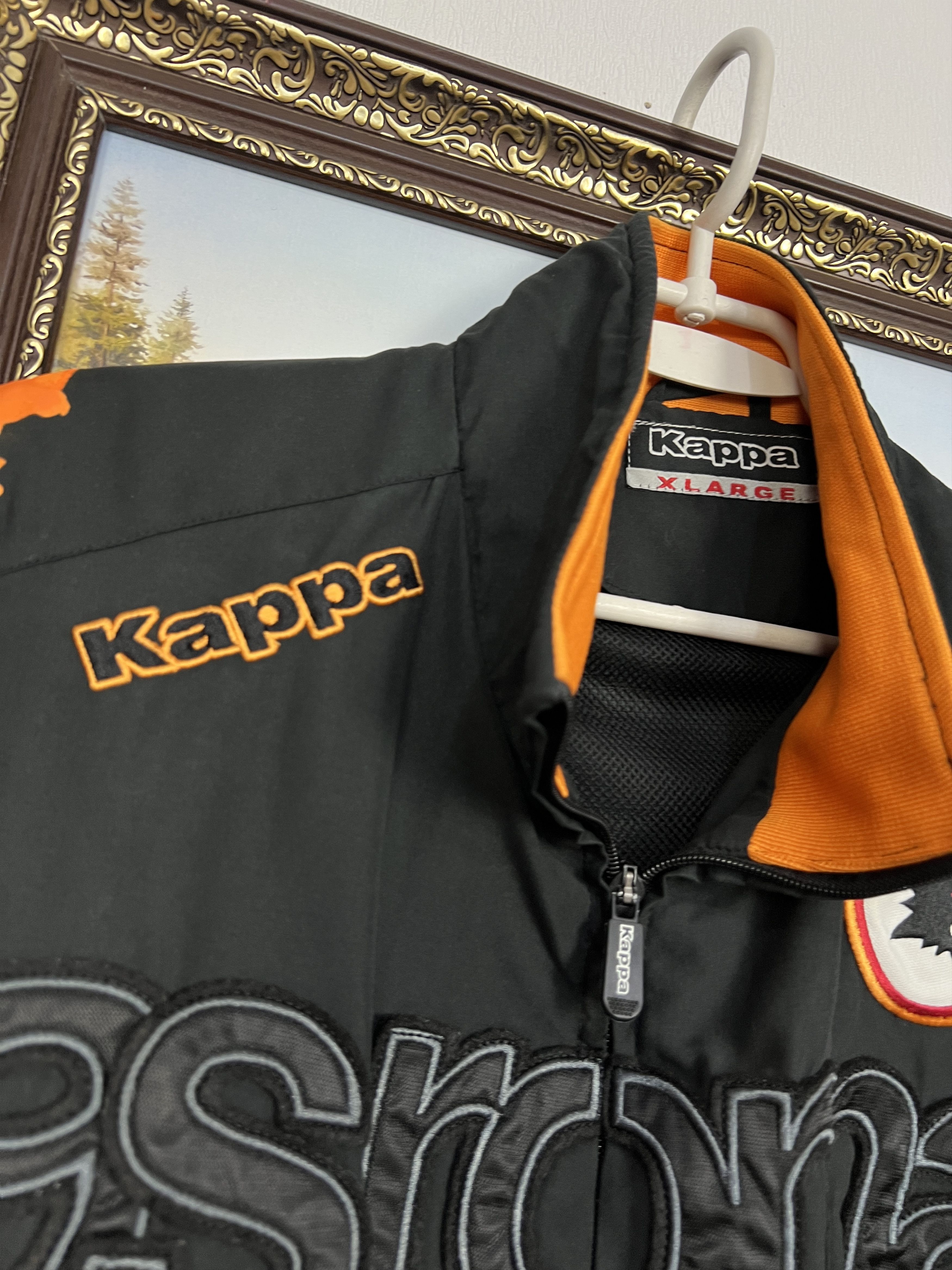 Kappa Vintage Kappa AC Roma Football Jacket Soccer Track Top Mens Size US XL / EU 56 / 4 - 7 Thumbnail