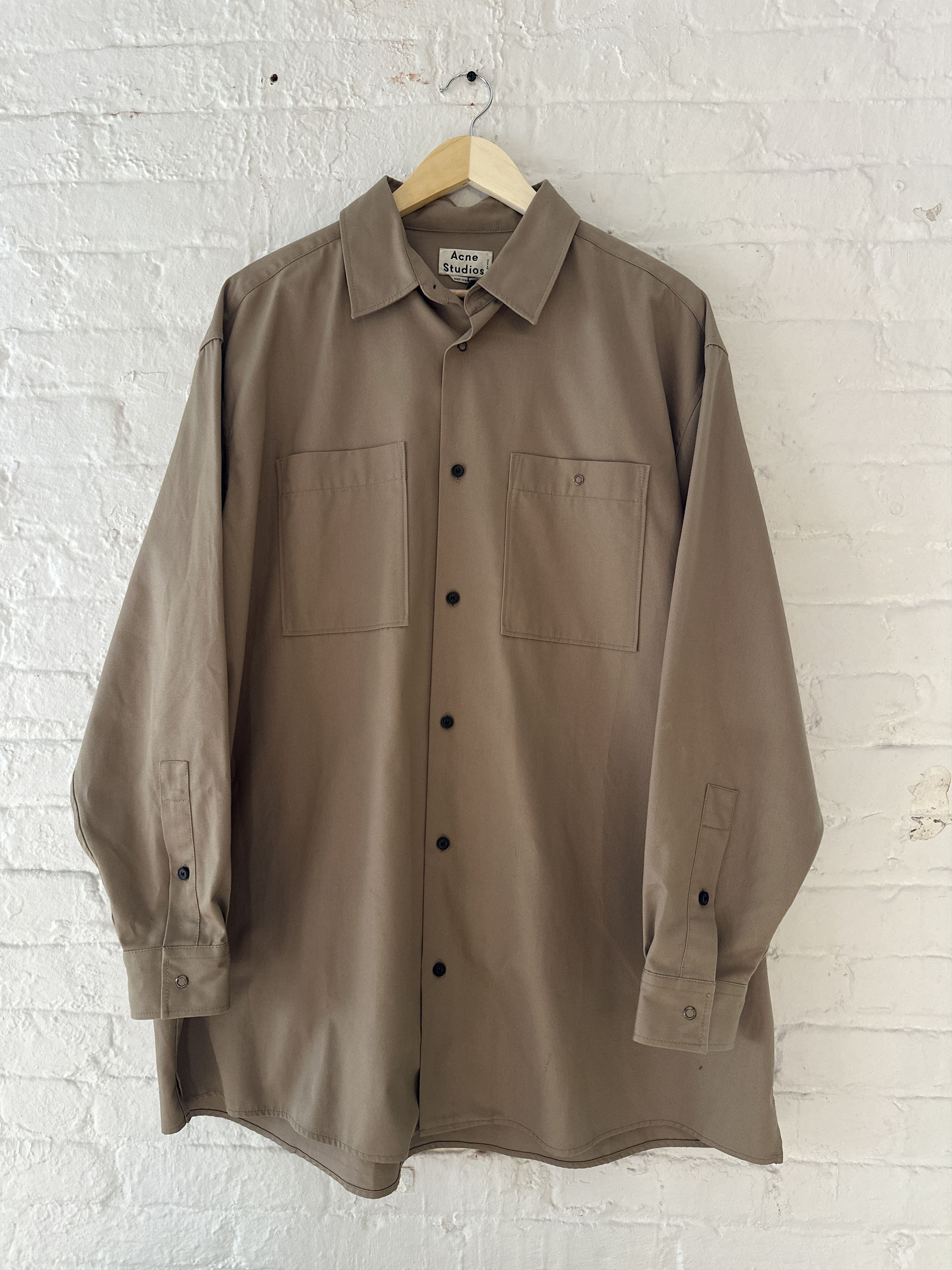 Acne Studios Acne Studios Oversized Shirt Size US XXL / EU 58 / 5 - 1 Thumbnail