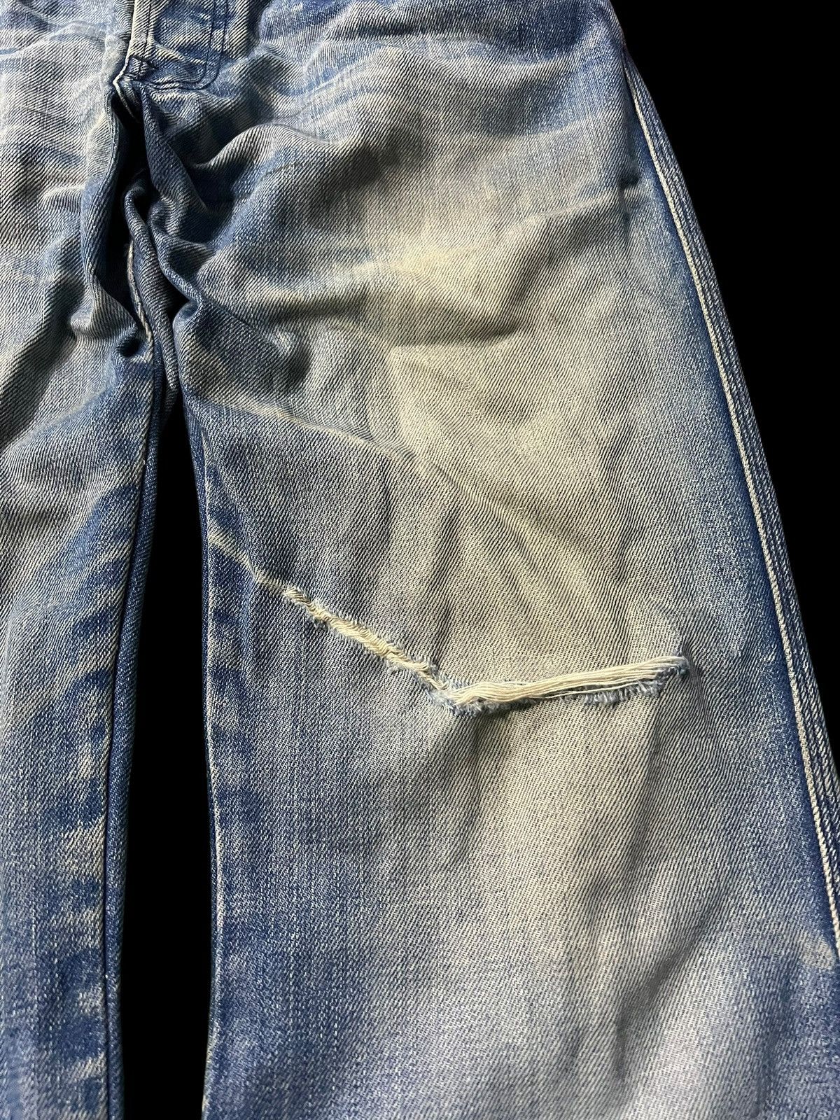 Diesel × If Six Was Nine × Le Grande Bleu (L.G.B.) 💥Baggy💥Diesel Industry Mud Wash Distress Jeans Size US 31 - 6 Thumbnail