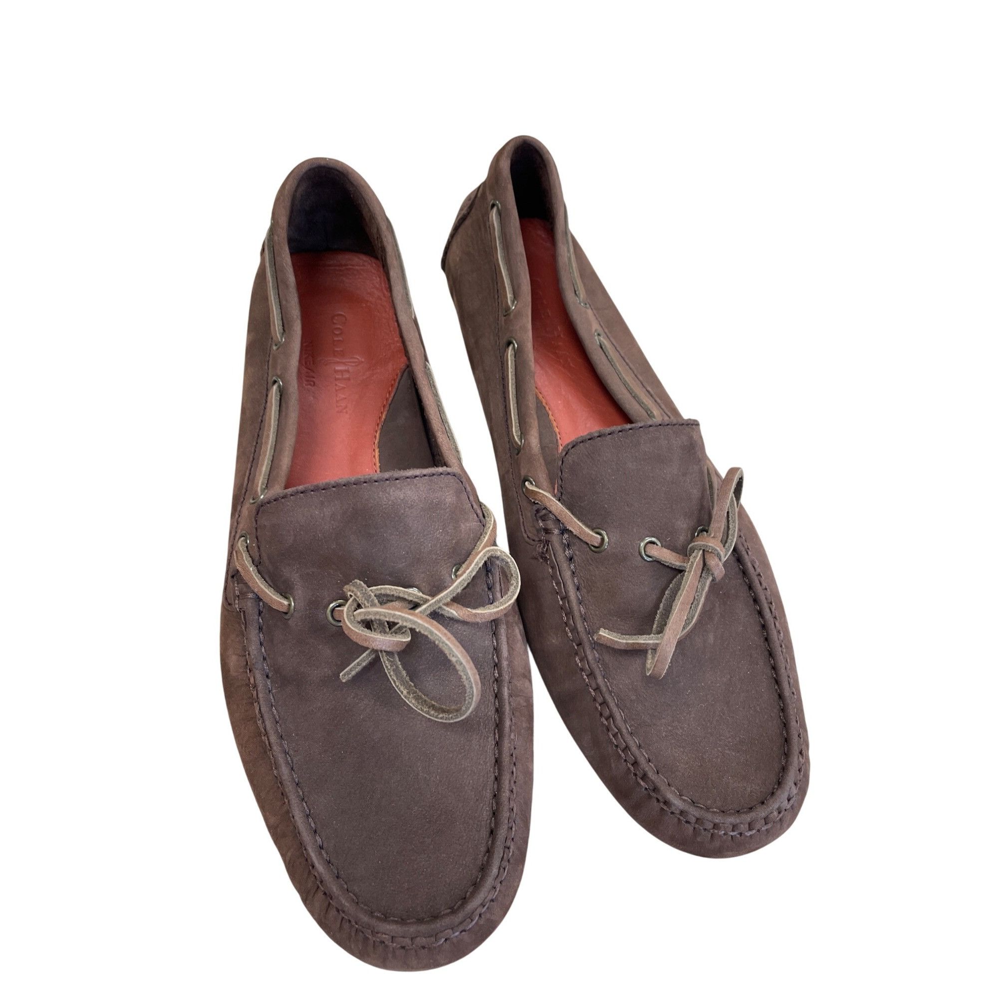 Cole Haan Cole Haan Mens Brown Leather Moccasins Flats shoes Size 8.5B Size US 8.5 / EU 41-42 - 11 Thumbnail