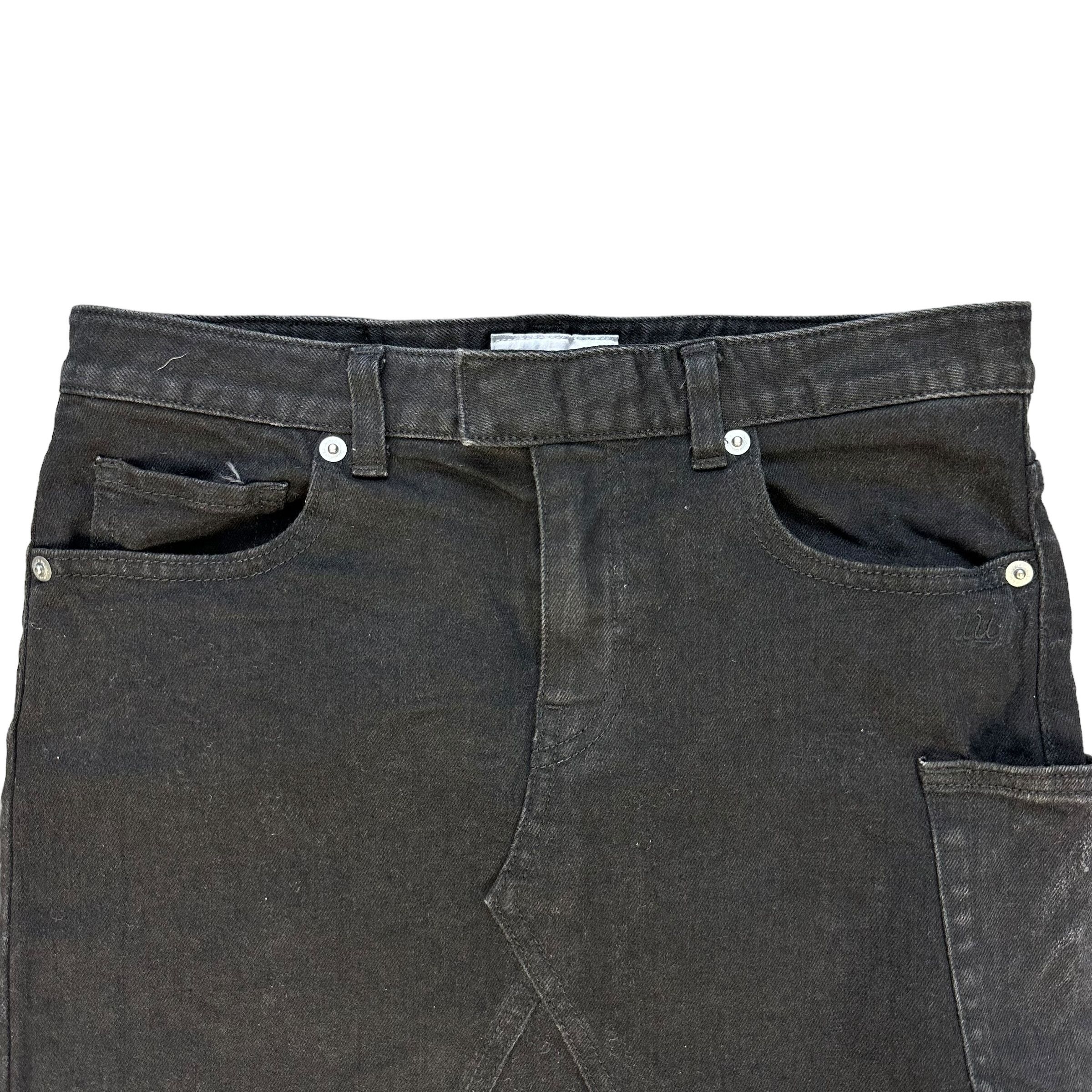 Undercover × Uniqlo UU Uniqlo Undercover Asymmetrical Jean Skirt #A32-0733 Size 28" / US 6 / IT 42 - 2 Thumbnail