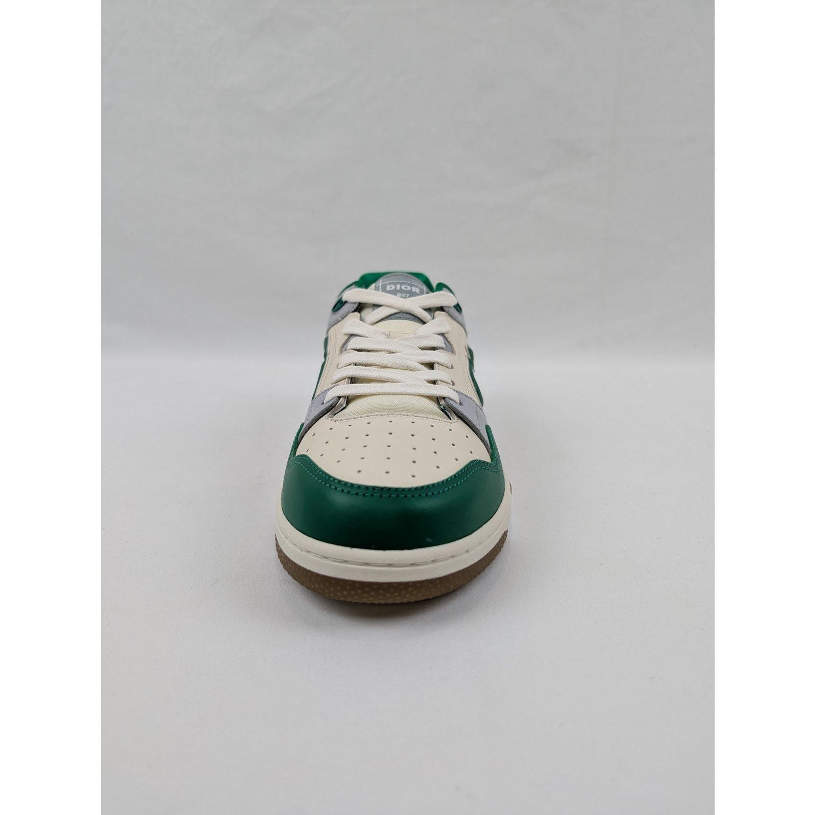 Dior o1rshd1 M-B57 LT Calf Sneakers in Grey/Green Size US 8 / EU 41 - 12 Thumbnail