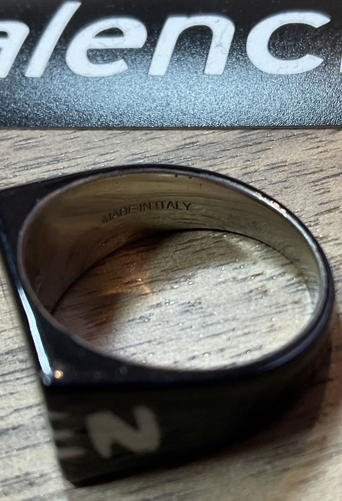 Alexander McQueen Alexander McQueen graffiti ring Size ONE SIZE - 8 Thumbnail