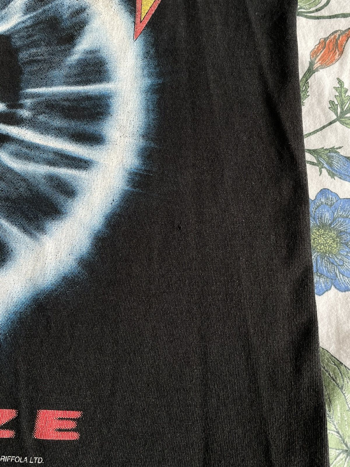 Band Tees Def Leppard Black Vintage 90s Tee Rock Metal Adrenalize Tour Size US M / EU 48-50 / 2 - 14 Thumbnail