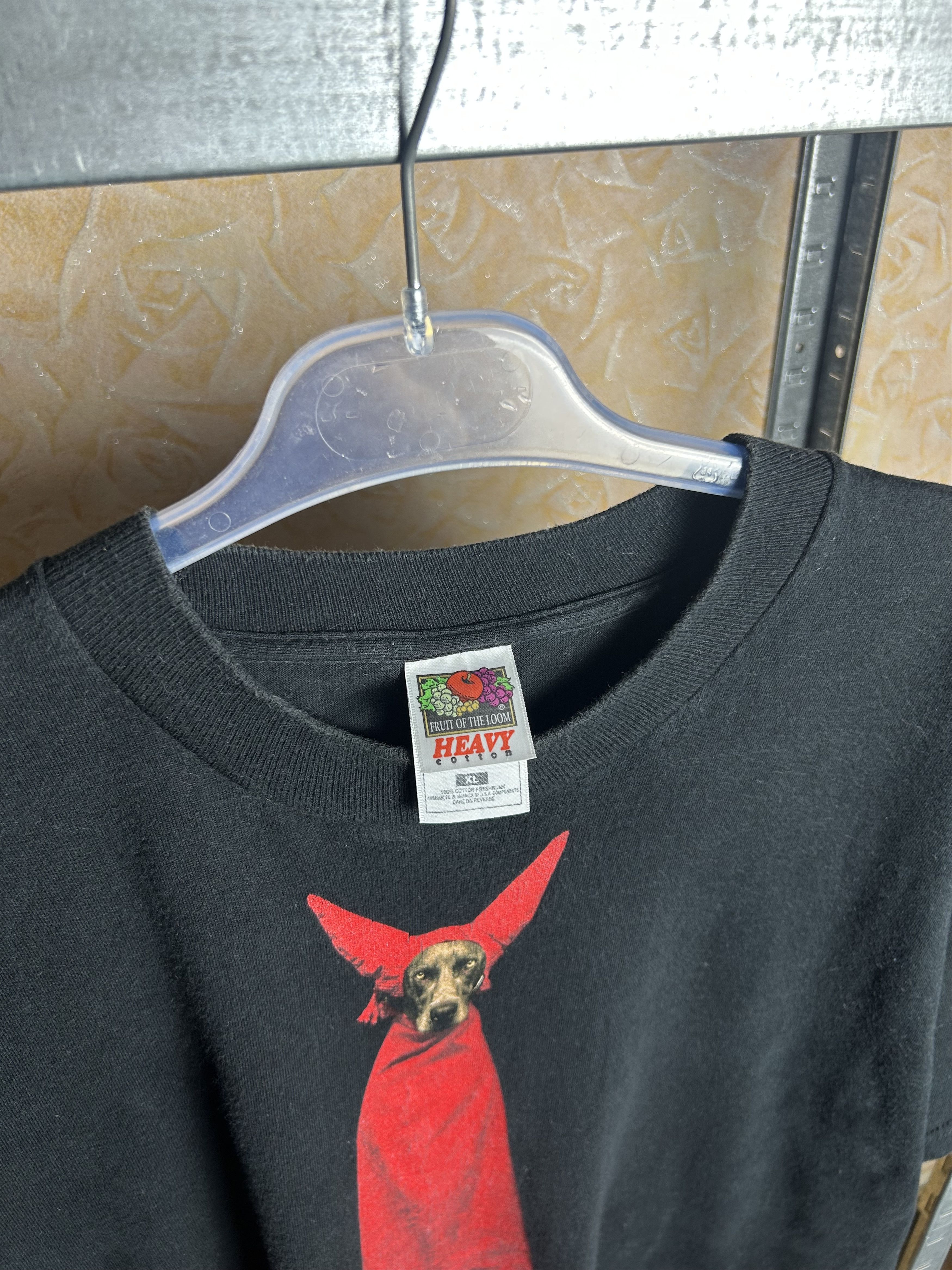 Vintage Vintage 1995 Devil Dog by William Wegman Art T-shirt Size US XL / EU 56 / 4 - 4 Thumbnail