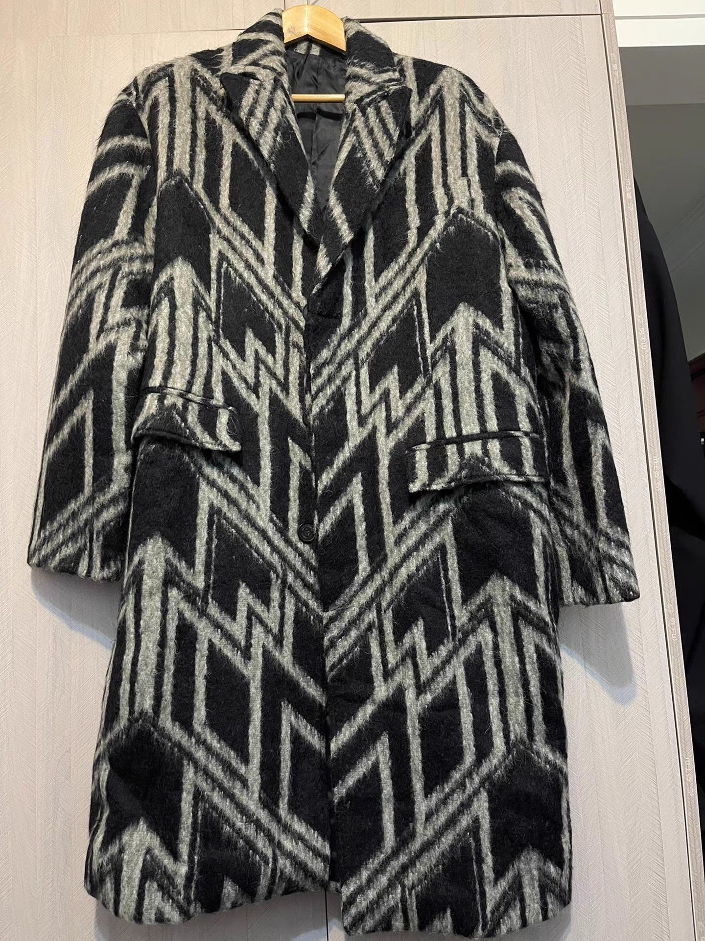 Les Hommes Les Hommes Wool Blended Coat K27 Size US M / EU 48-50 / 2 - 1 Thumbnail