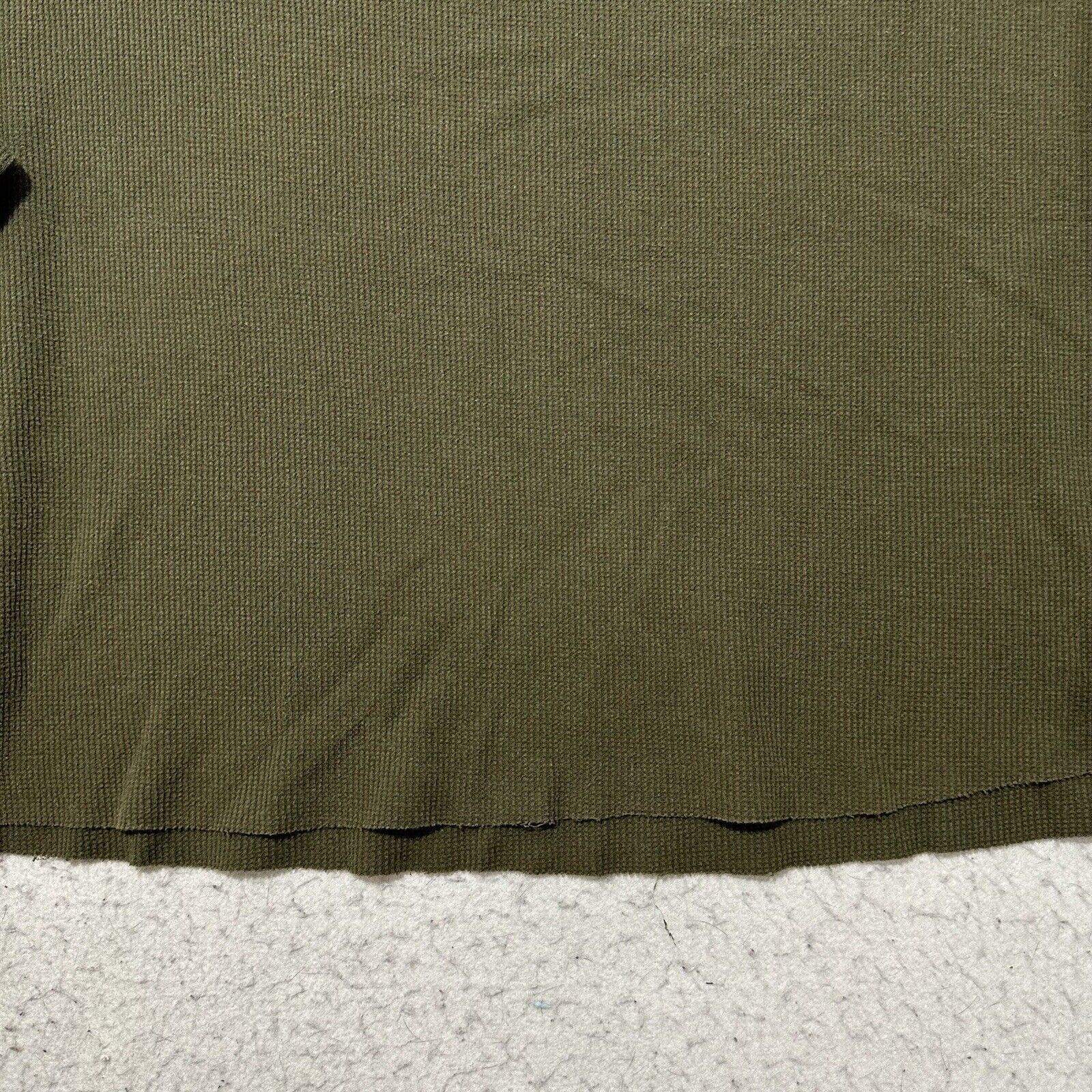 Victoria's Secret PINK Victoria's Secret XS Green Waffle Knit Cropped T Shirt Size XS / US 0-2 / IT 36-38 - 12 Thumbnail