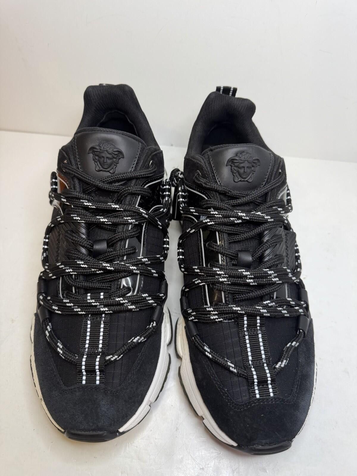 Versace Versace Trigreca 2.0 Sneakers Black EU43 US10 Mens Size US 10 / EU 43 - 2 Thumbnail
