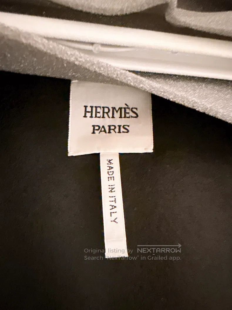 Hermes Hermes Black Fringe Sheepskin Greatcoat Size XXS / US 00 / IT 34 - 6 Thumbnail