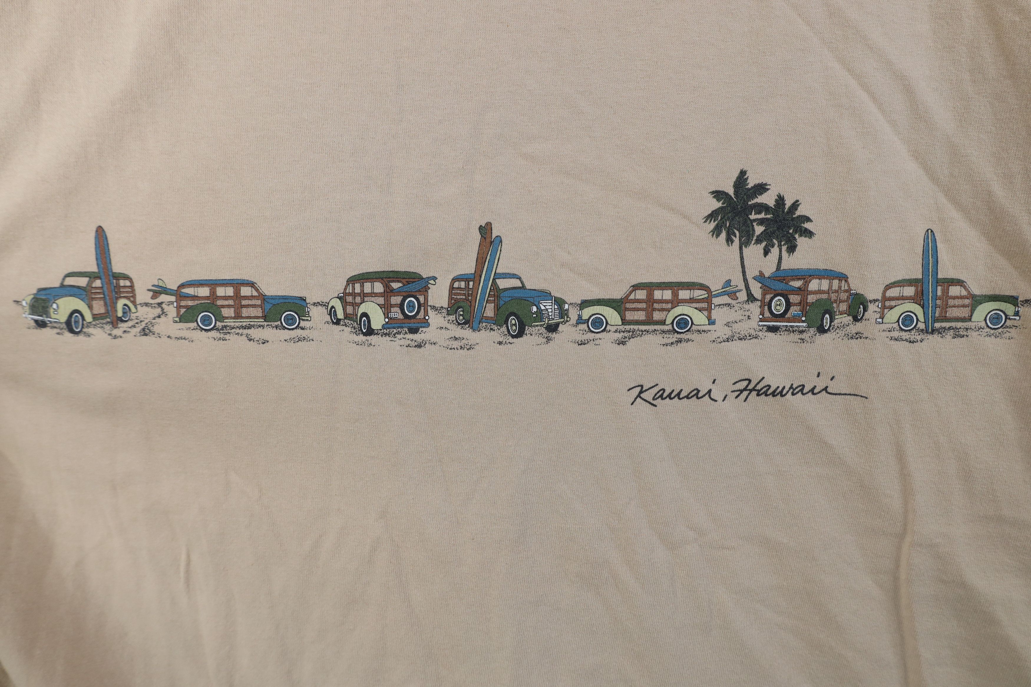 Vintage Vintage Y2K Streetwear Hawaii Beach Surfing Surf T-Shirt Size US XXL / EU 58 / 5 - 4 Thumbnail