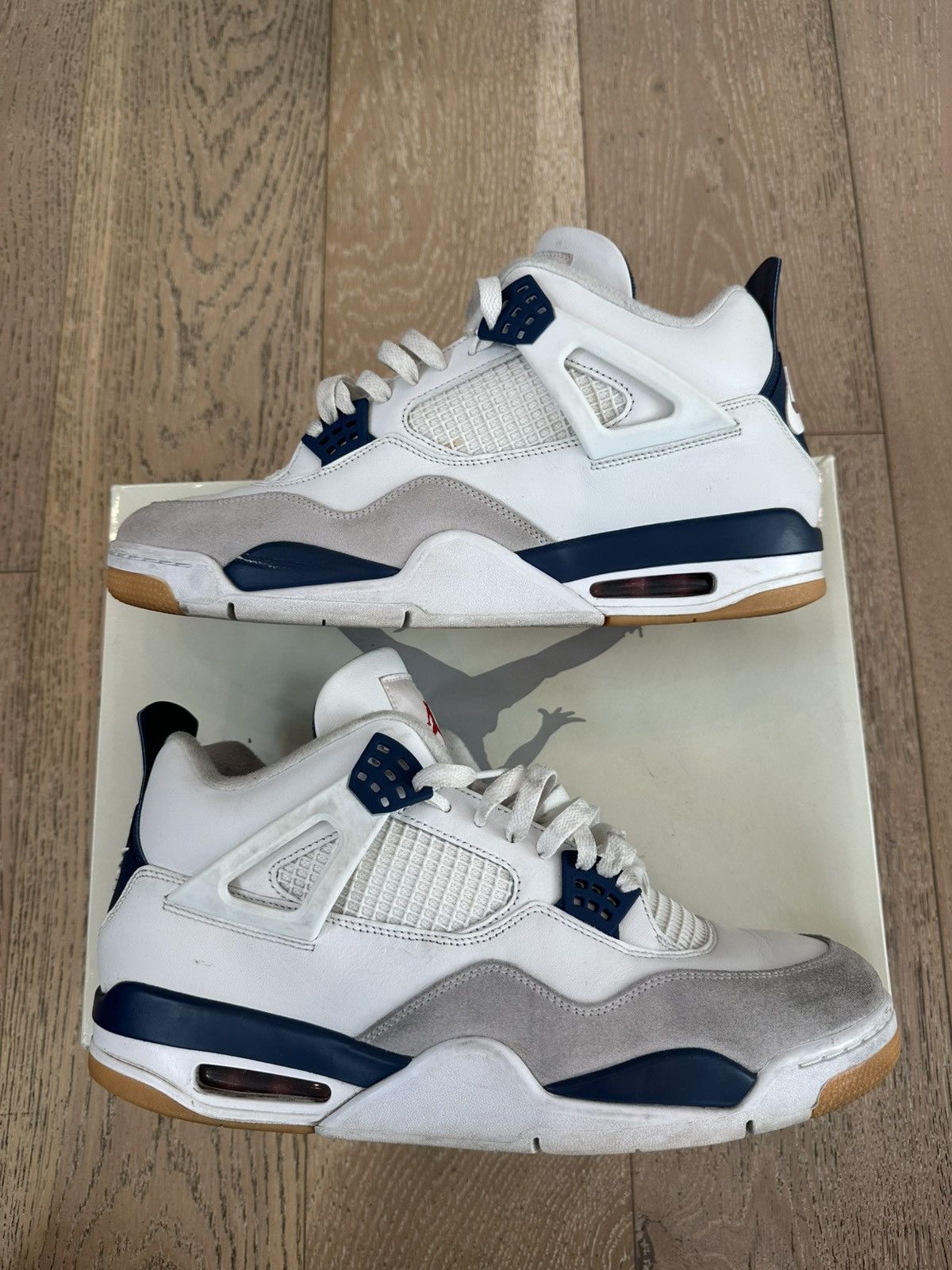 Nike SB Jordan 4 Retro SB Navy Size US 13 / EU 46 - 4 Thumbnail