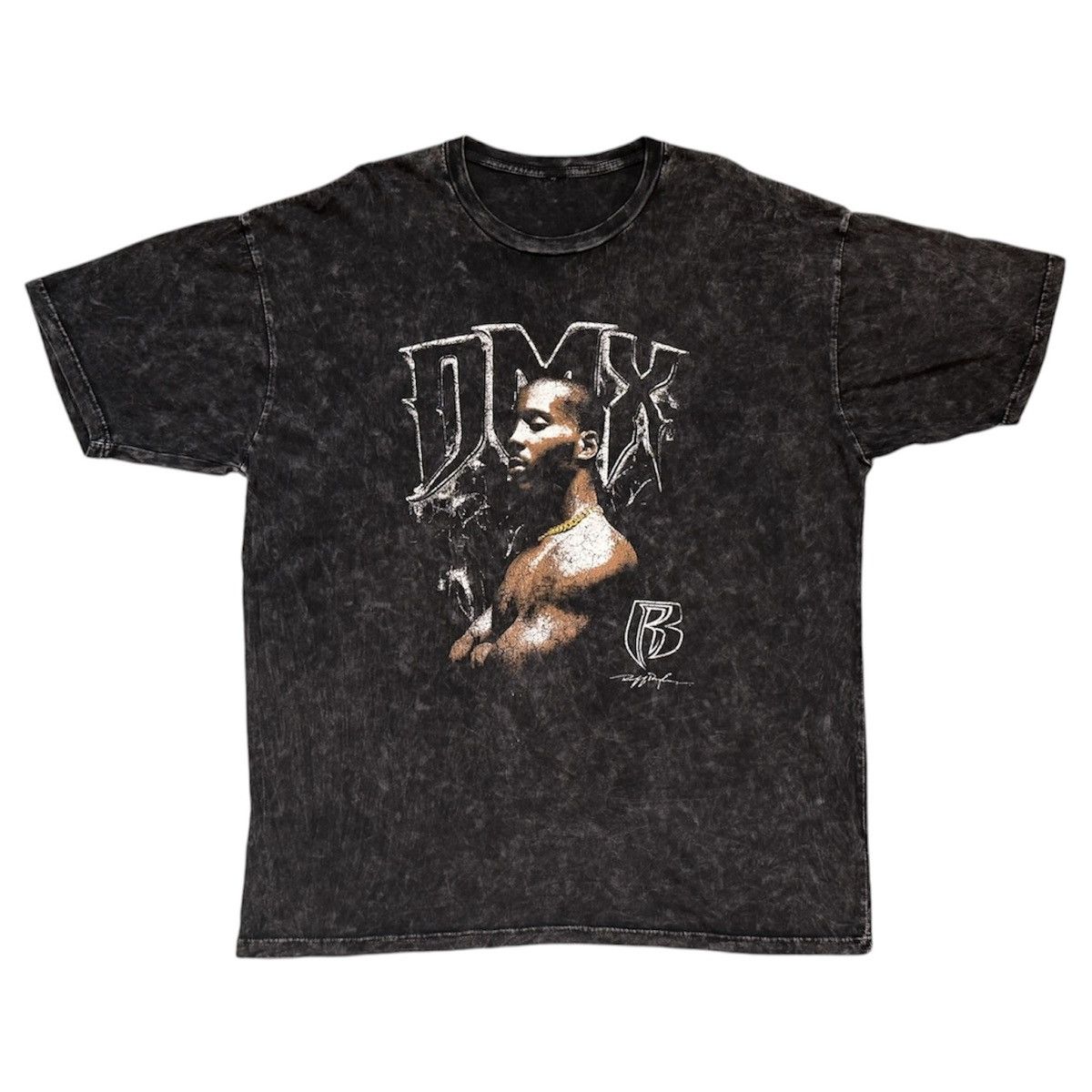 Vintage Vintage DMX Ruff Ryders Hip Hop T-Shirt - Heather Black Size US XXL / EU 58 / 5 - 2 Thumbnail