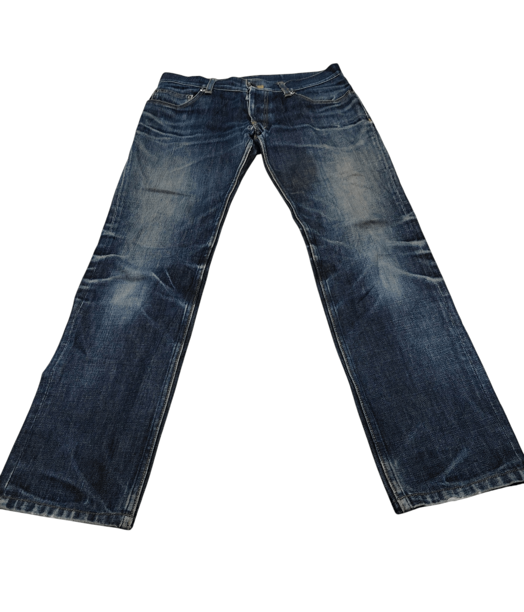 Japanese Brand Number Nine Archive Grunge Distressed Denim Jeans Size US 30 / EU 46 - 3 Thumbnail