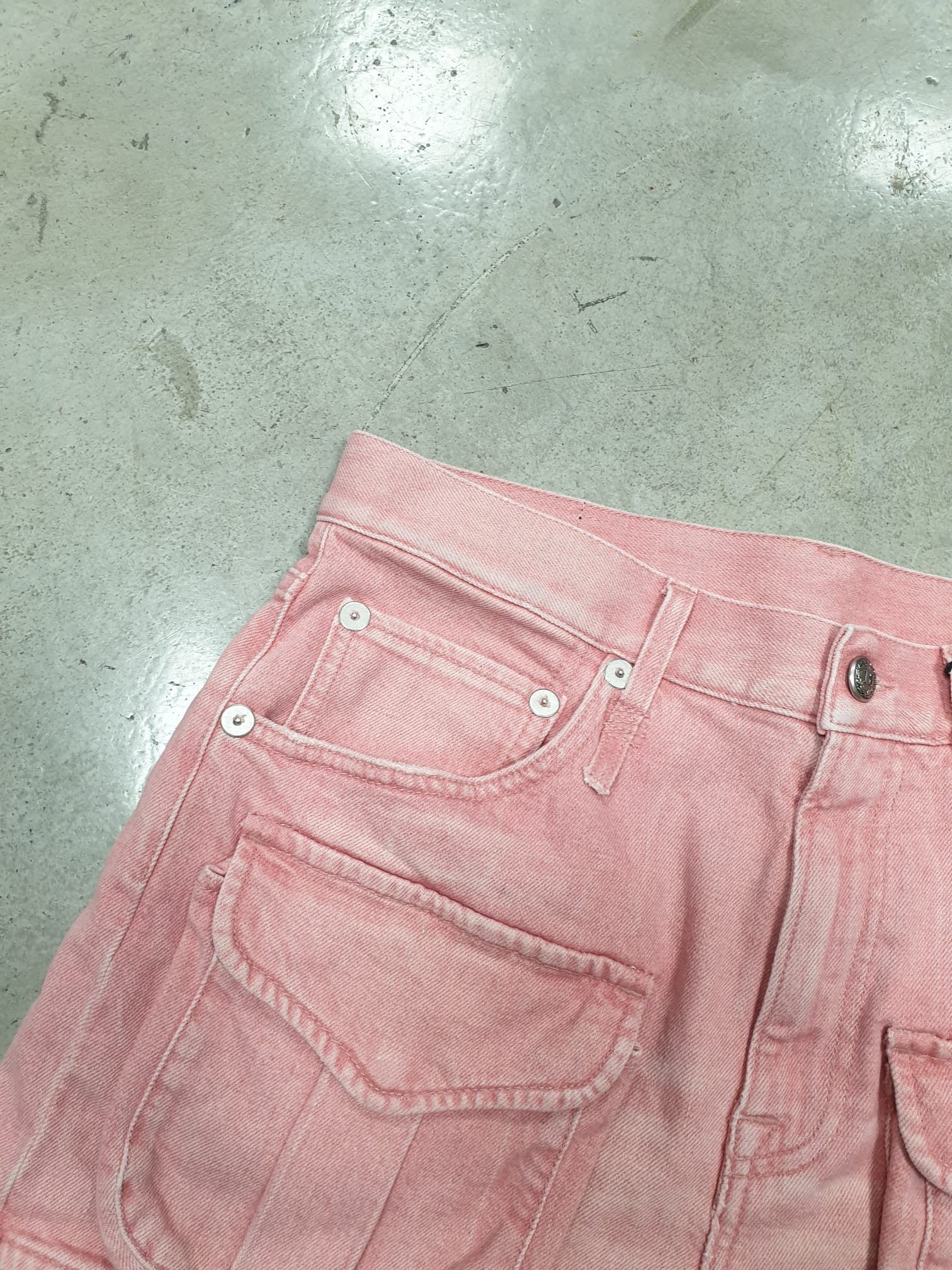 R13 R13 MULTI POCKET SHORTS CORAL STRETCH R13WD150-D308B Size 26" / US 2 / IT 38 - 6 Thumbnail