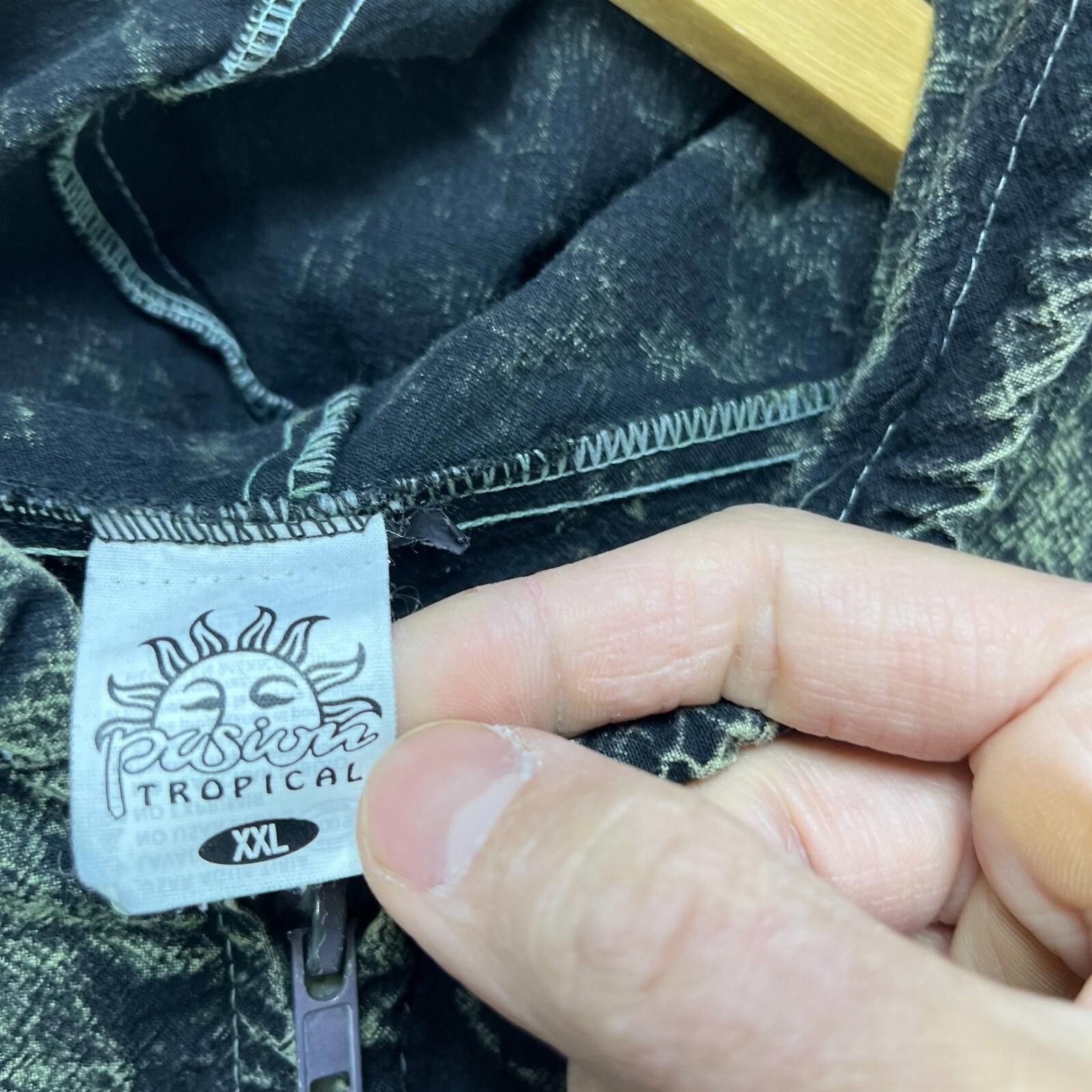 Lululemon Vintage 90s Bones Lizard Cozumel Mexico Hooded Jacket 2XL Size US XXL / EU 58 / 5 - 10 Thumbnail