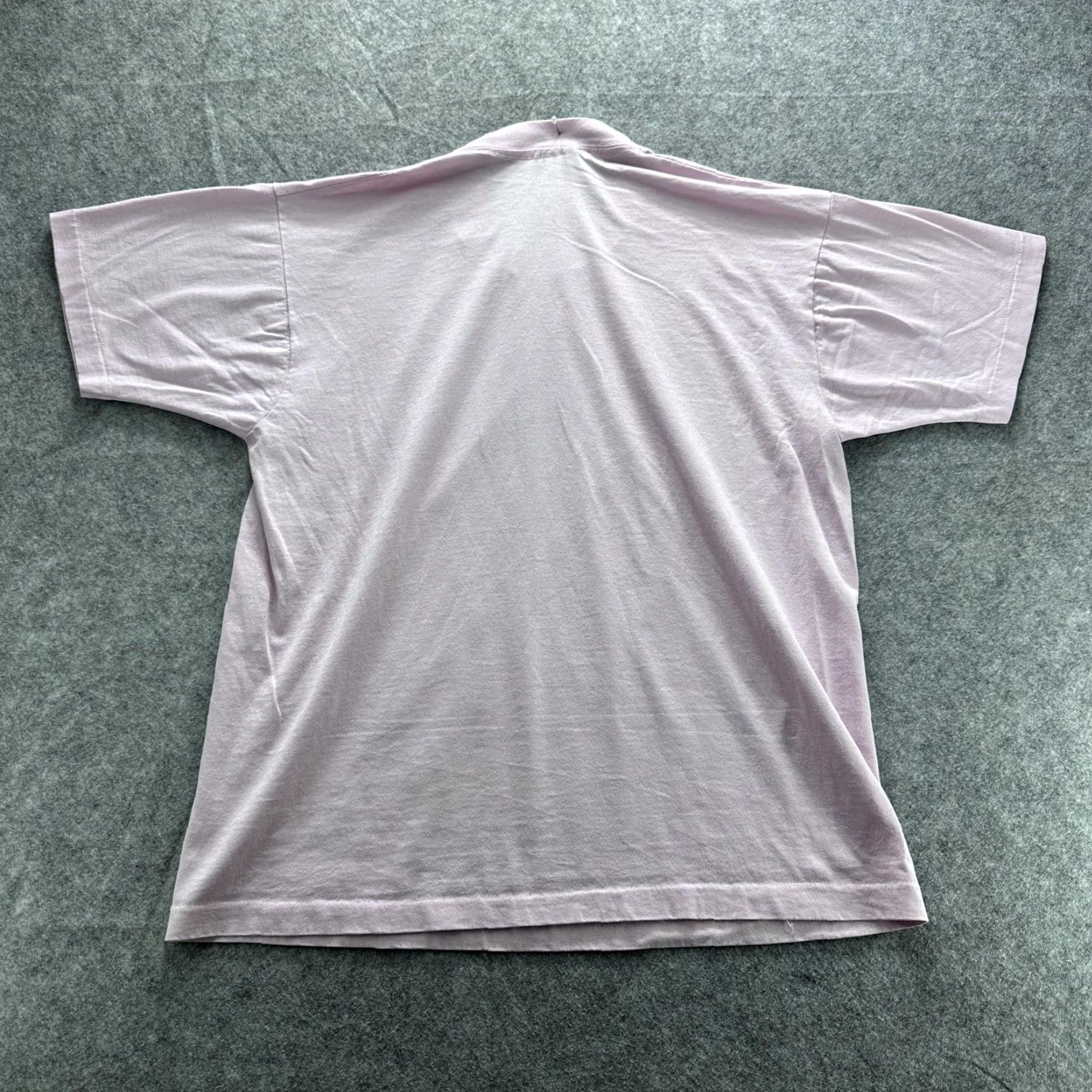 Vintage VINTAGE Screen Stars Best Becky Seamster Dance Studio Shirt Mens Large Purple 90s Short Sleeve Crew Neck Graphic Print 50/50 Cotton Polyester Size US L / EU 52-54 / 3 - 2 Thumbnail