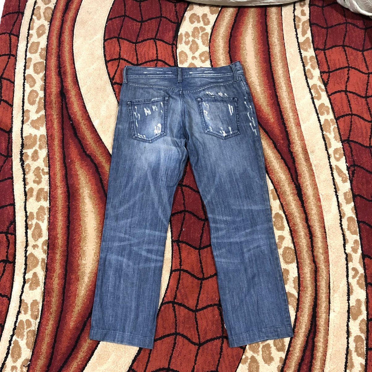 Dolce & Gabbana Dolce & Gabbana Disstressed Design Made In Italy Denim Pant Size US 36 / EU 52 - 2 Thumbnail